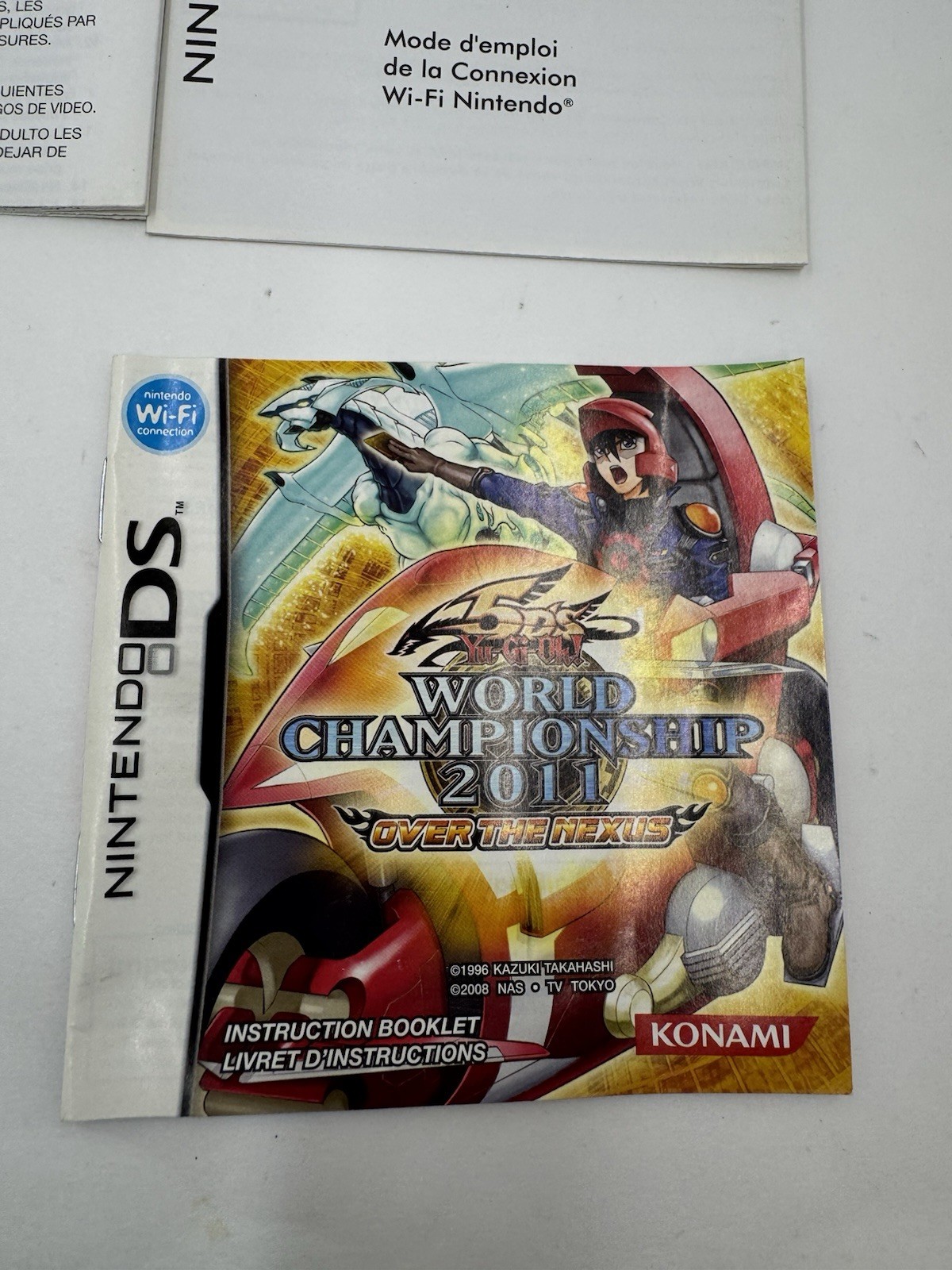 DS Yu-Gi-Oh 5D’s World Championship 2011: Over the Nexus *w/Inserts*No Cards*F/S