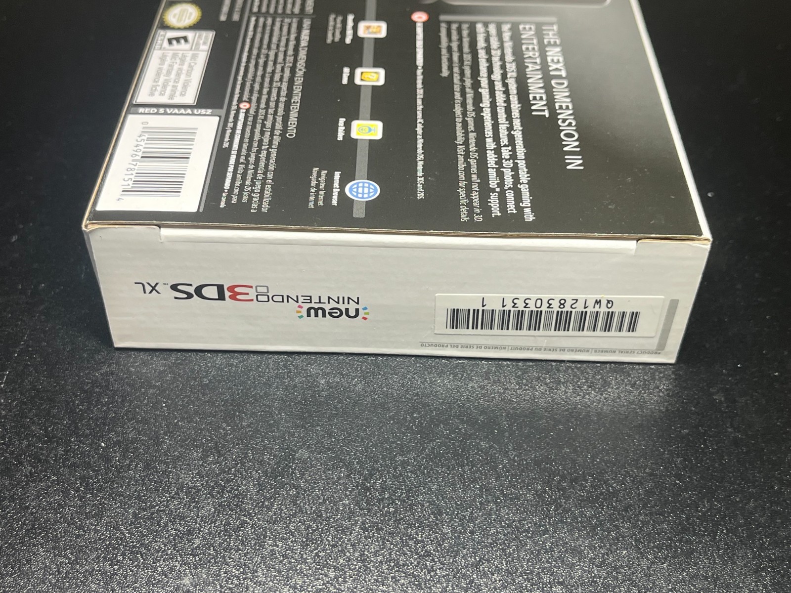 New Nintendo 3DS XL Black Handheld Game Console New in Box 🔥RARE🔥A23