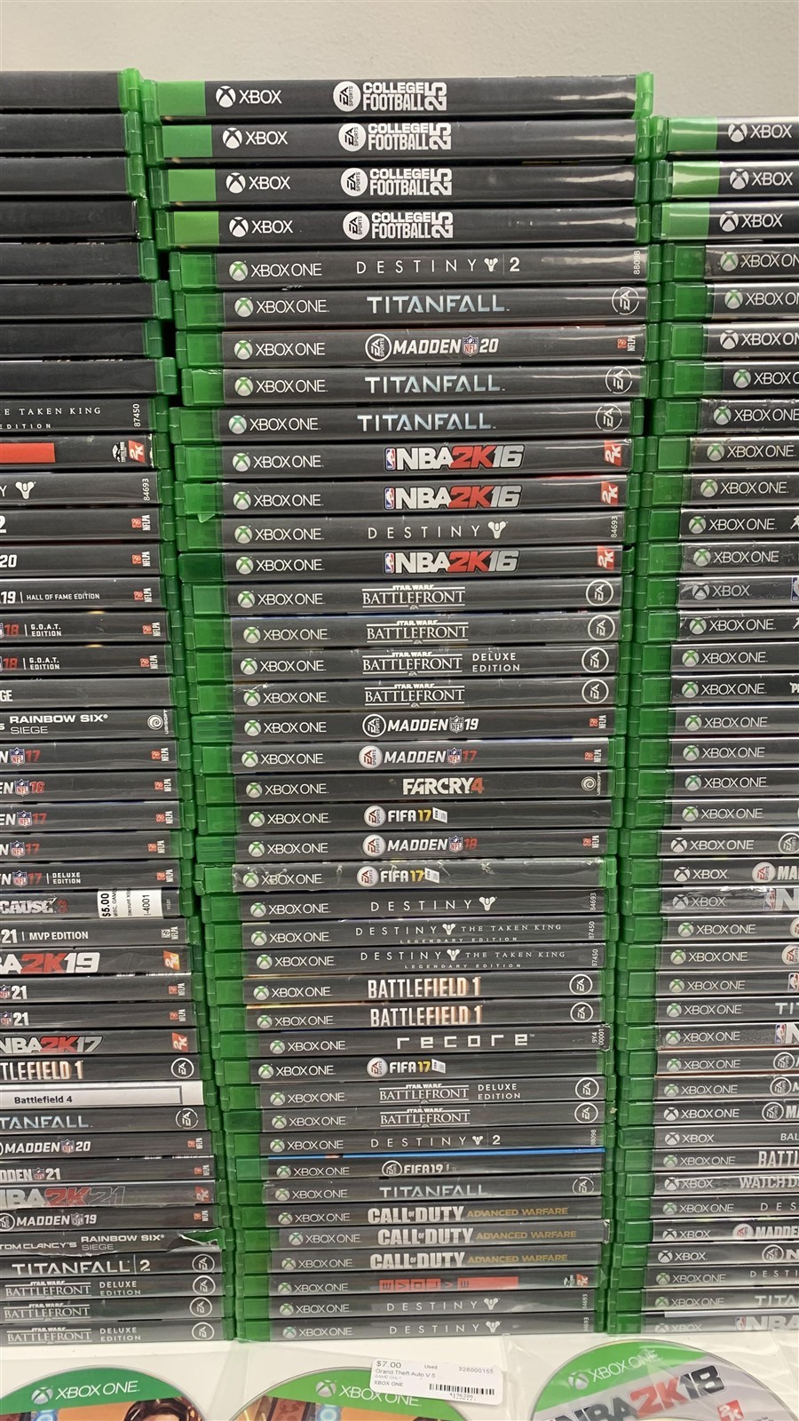 Lot of 230 Xbox One & Series X Games Mixed Titles Bulk Wholesale Tested
