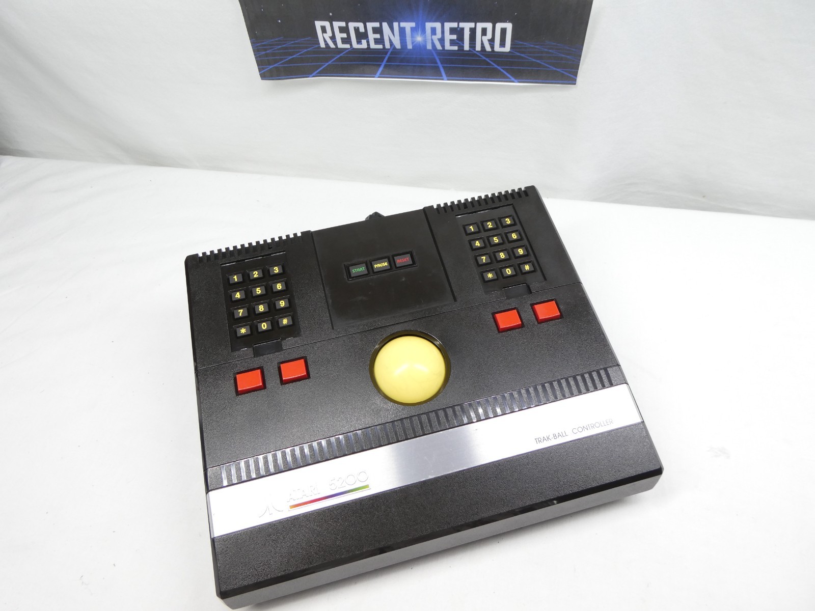 Vintage Atari 5200 Trak Ball Controller CX53 reconditioned bearings replaced