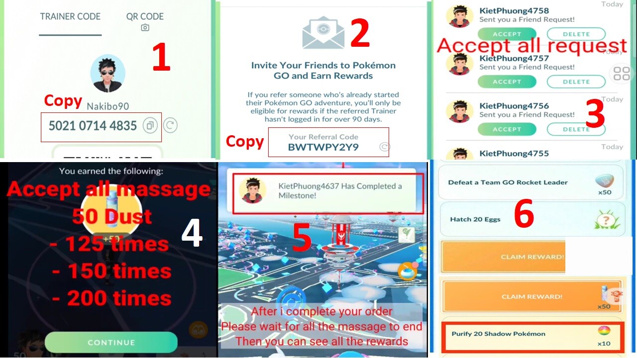PokéMon Go – 500 Candy Rare – Bagon – Friend finder Medal – Fast And Safe