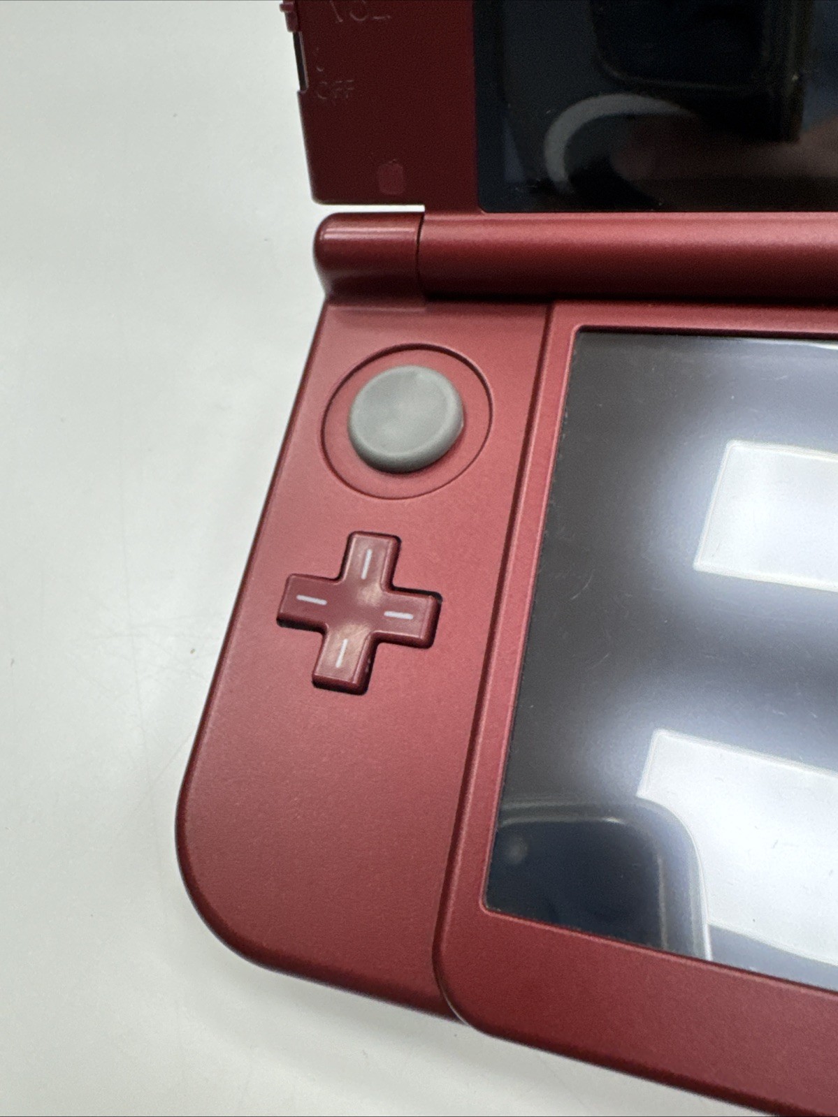 TOP IPS Nintendo NEW 3DS XL Metallic Red Game Console RED-001
