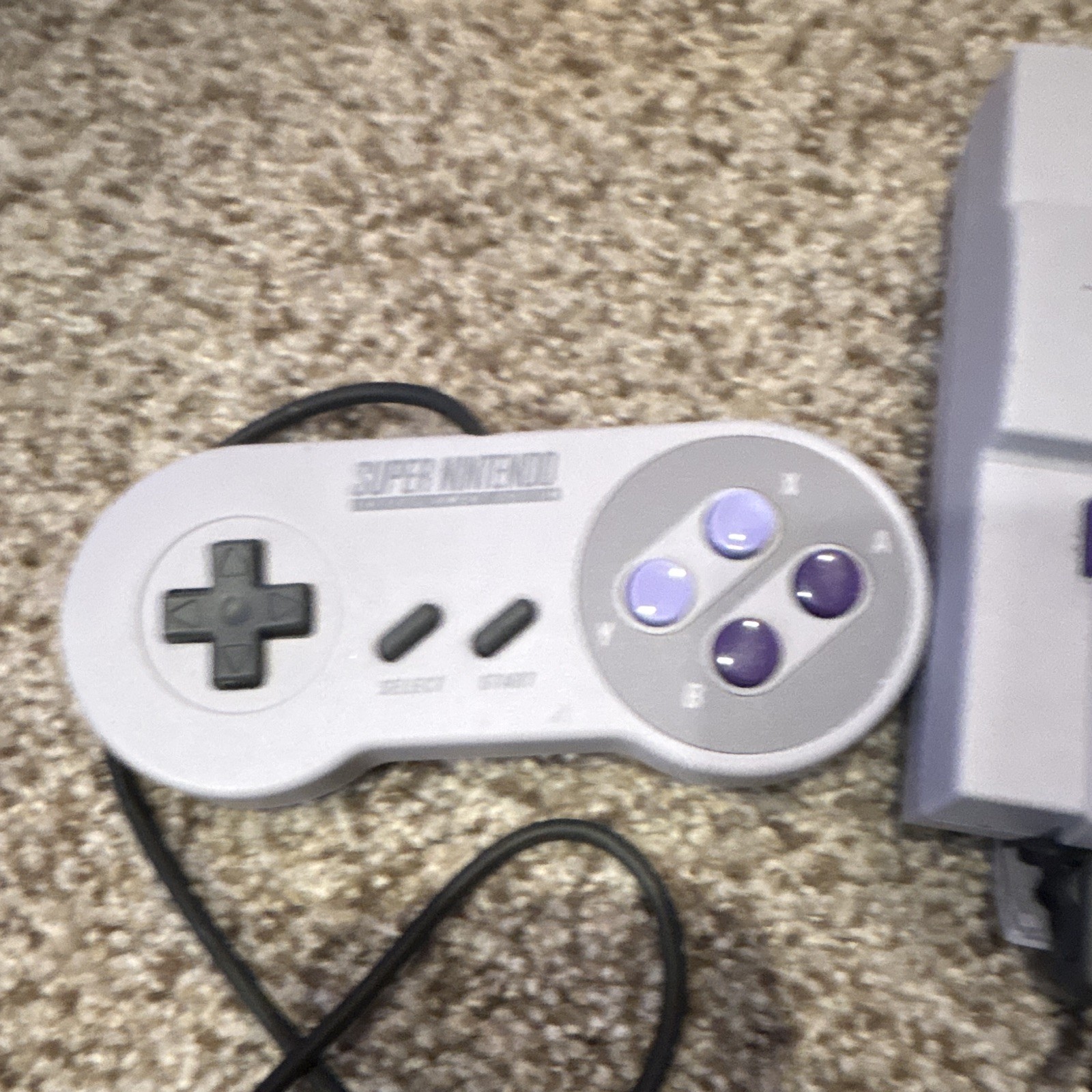 Nintendo Super NES Classic Edition CLV-201 HDMI Built-In Games 2 Controllers
