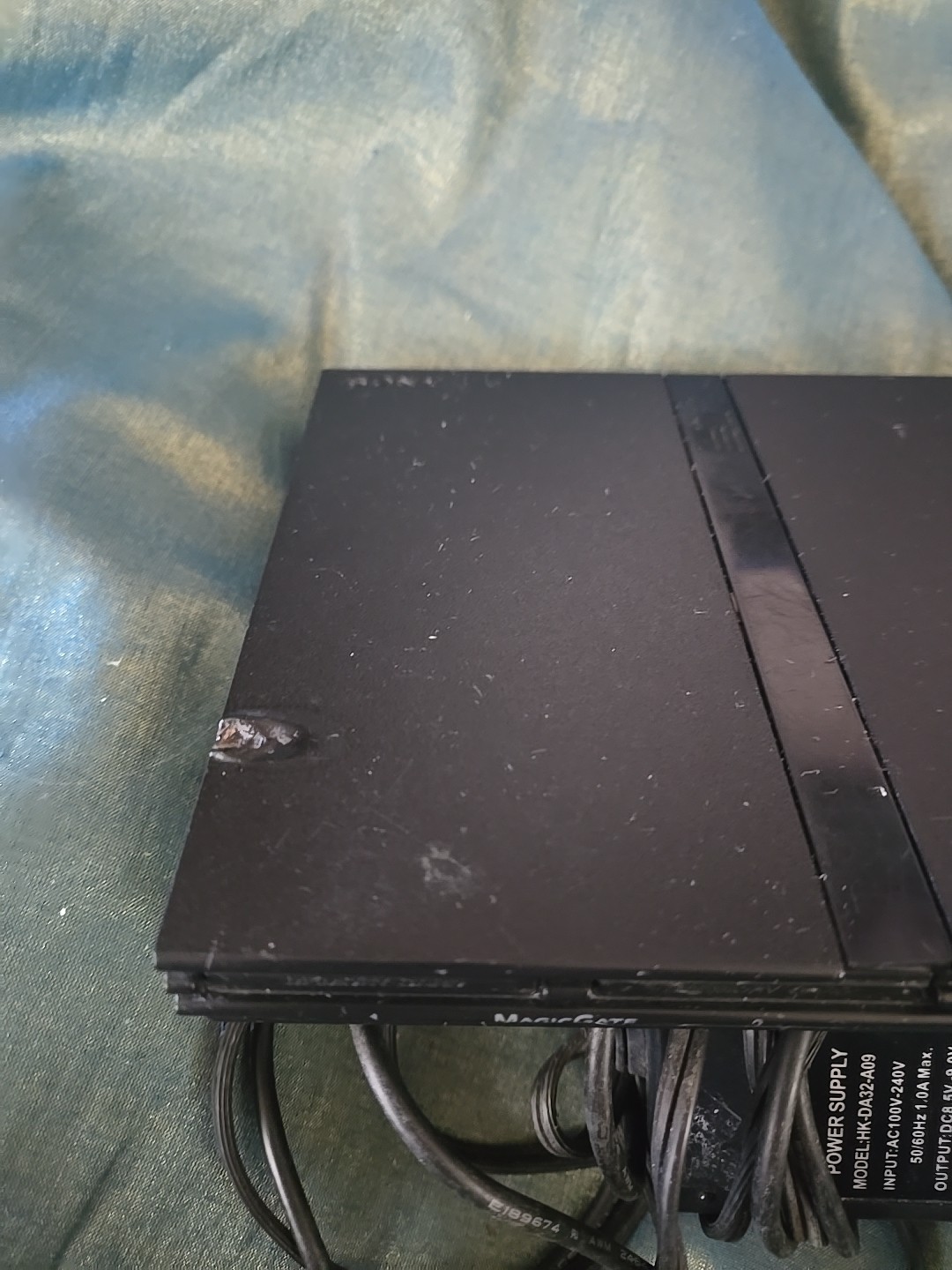 Sony PlayStation 2 Slim Console Black Tested . Original Slim.