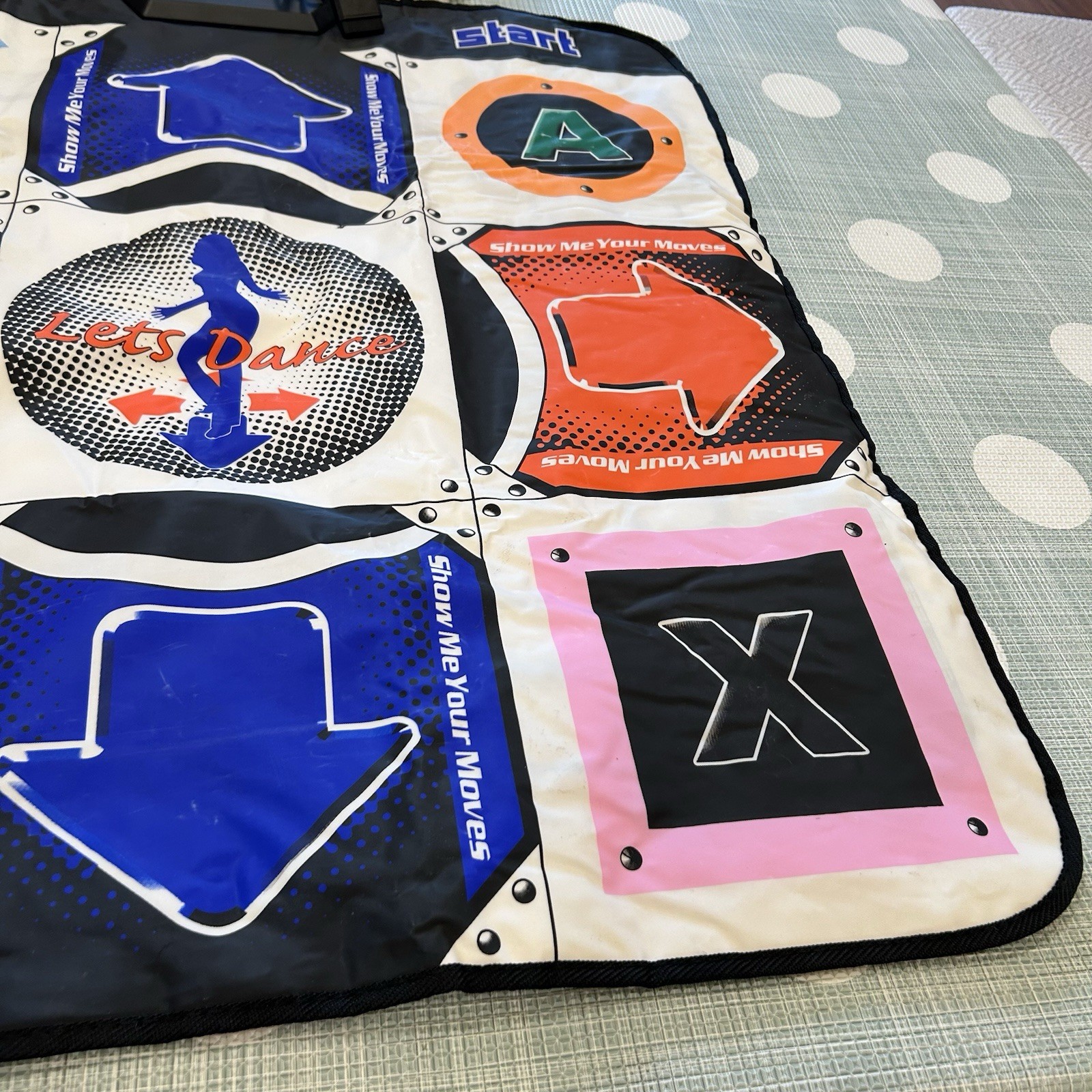 Gamestop Universal Dance Mat GameCube PS2 Xbox DDR Dance Dance Revolution Pad