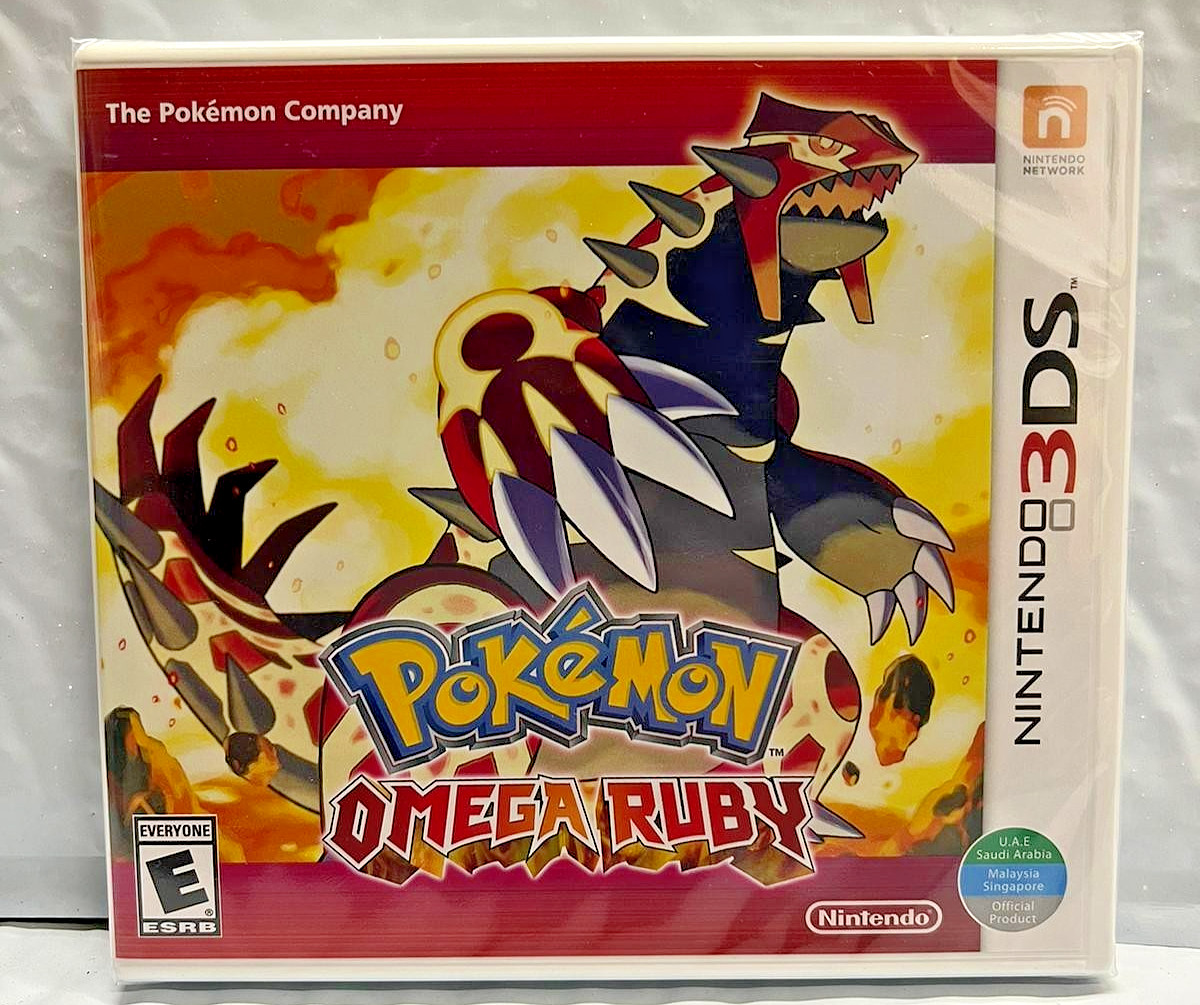 Pokemon: Alpha Sapphire + Omega Sapphire 3DS Brand New Game Bundle (2014 RPG)