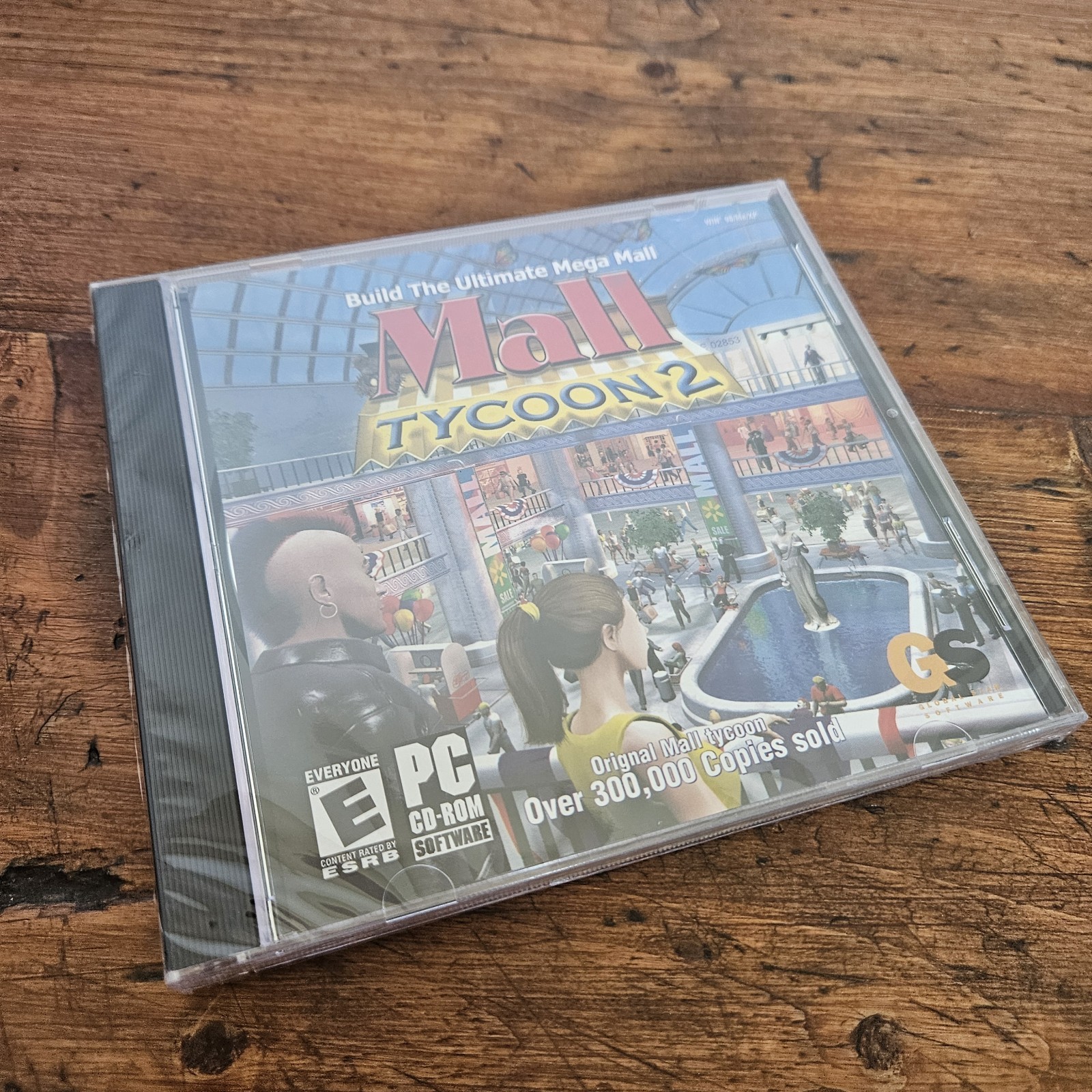Mall Tycoon 2 Deluxe PC Game CD-ROM Sealed 2004 Global Star Software Windows 98