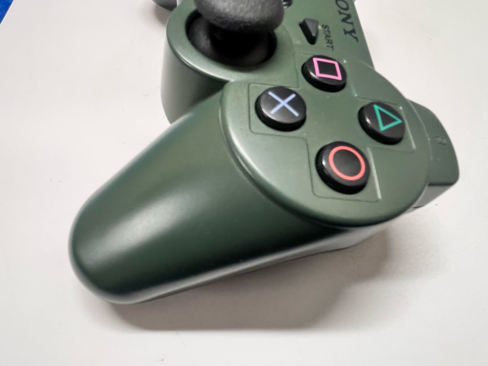Sony PS3 DualShock 3 Wireless Controller – Green Camo OEM Tested