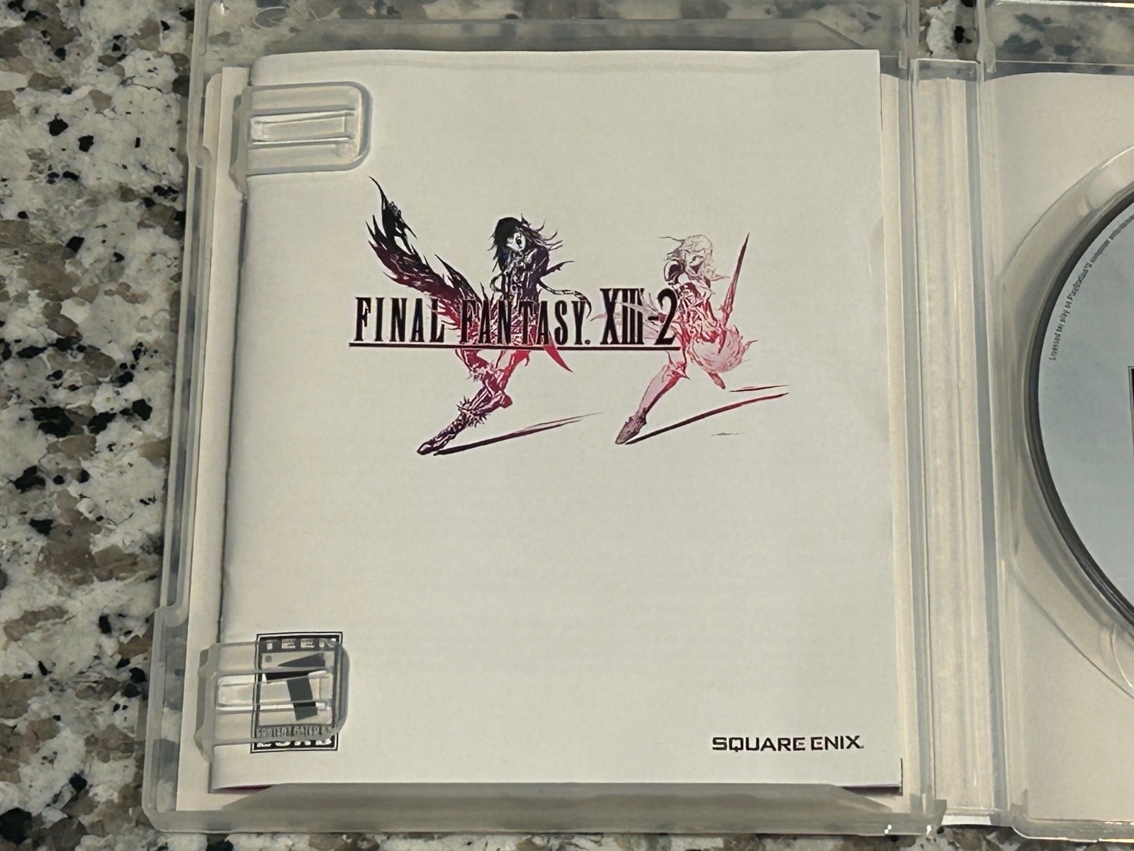 Final Fantasy XIII-2 (Sony PlayStation 3, 2012) CIB + Insert Cleaned & Tested