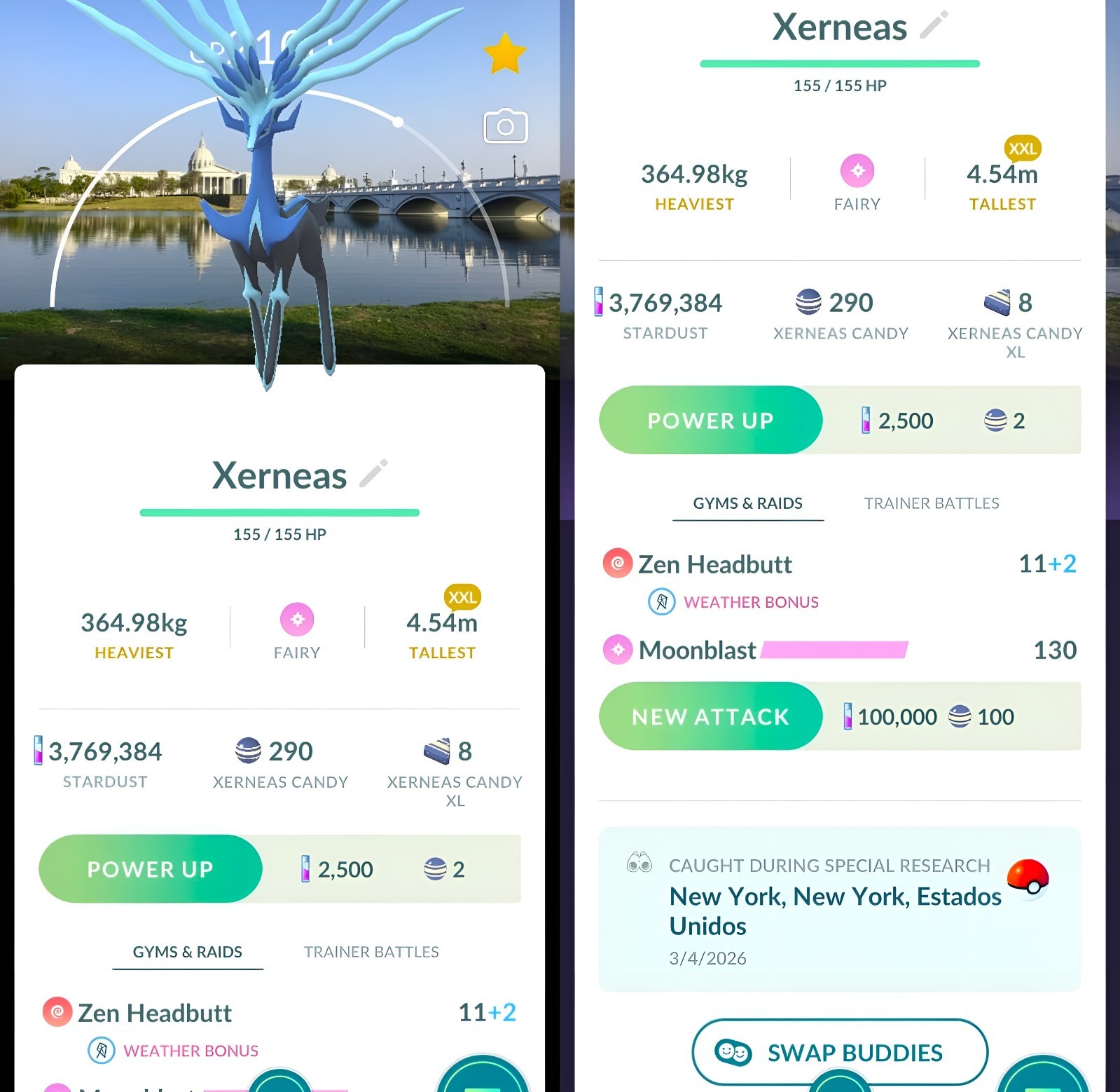 Xerneas with BG of Taiwan XXL | Tr-de Registered | Tr-de Go✨