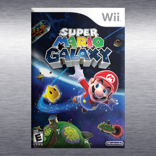 Super Mario Galaxy 1, 2 Video Game Box Art *Wii* High Quality Magnet / Set