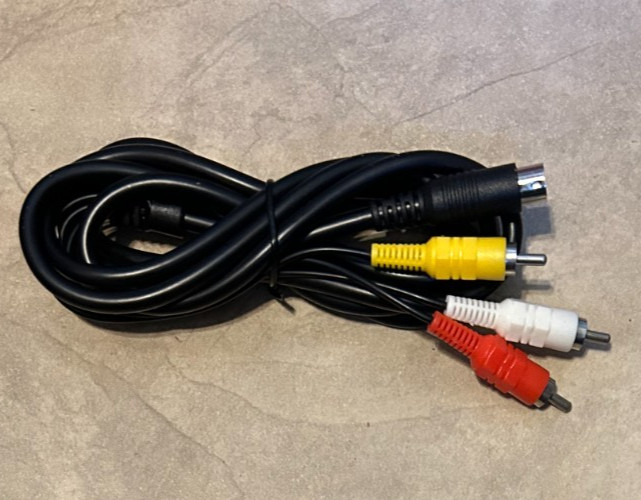 Sega Nomad System Genesis A/V Audio Video Cable NEW USA seller