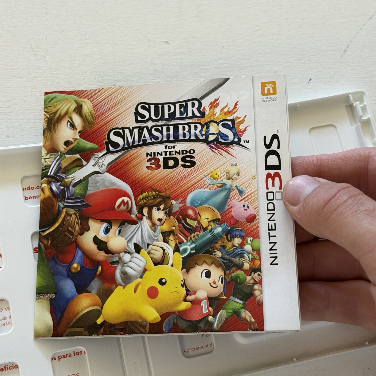 Super Smash Bros. (Nintendo 3DS, 2014) Complete w/ Manual Tested