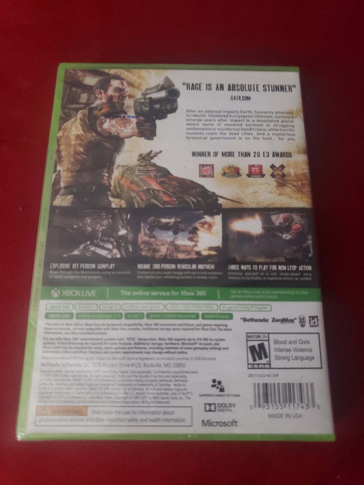 Rage – Microsoft Xbox 360