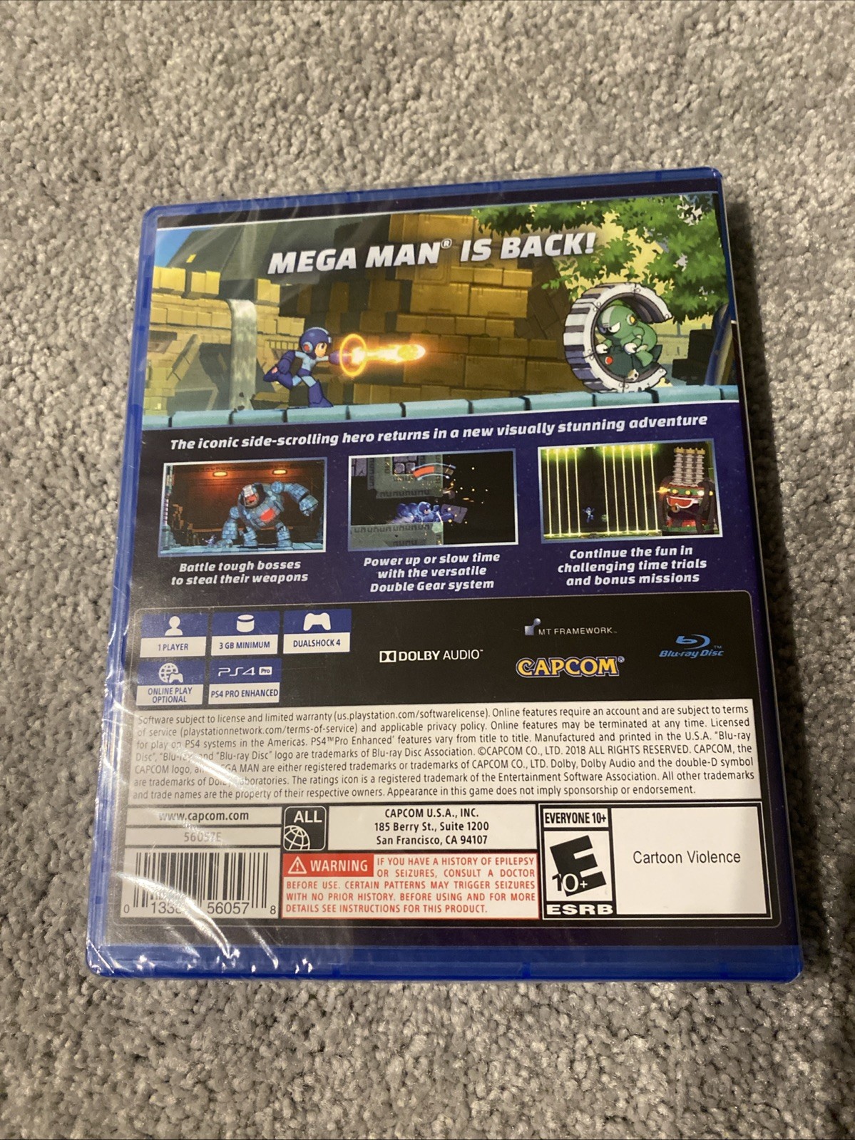 Mega Man 11 (PlayStation 4, 2018) New/Sealed