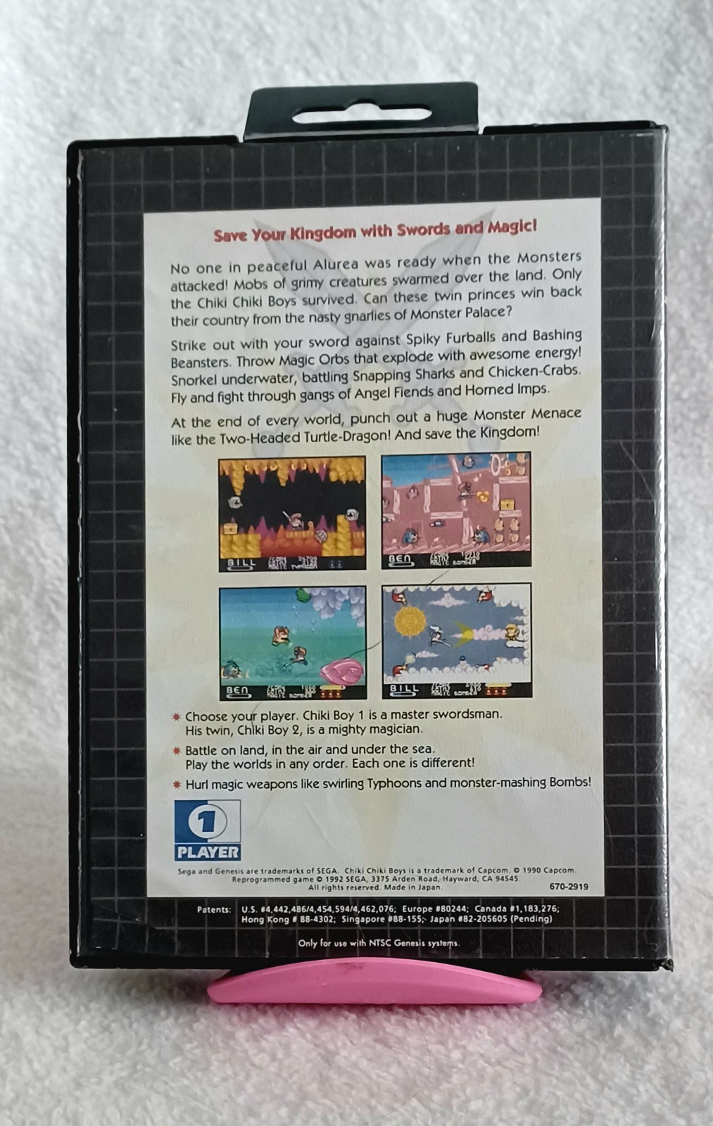 Chiki Chiki Boys Sega Genesis CIB Tested Authentic
