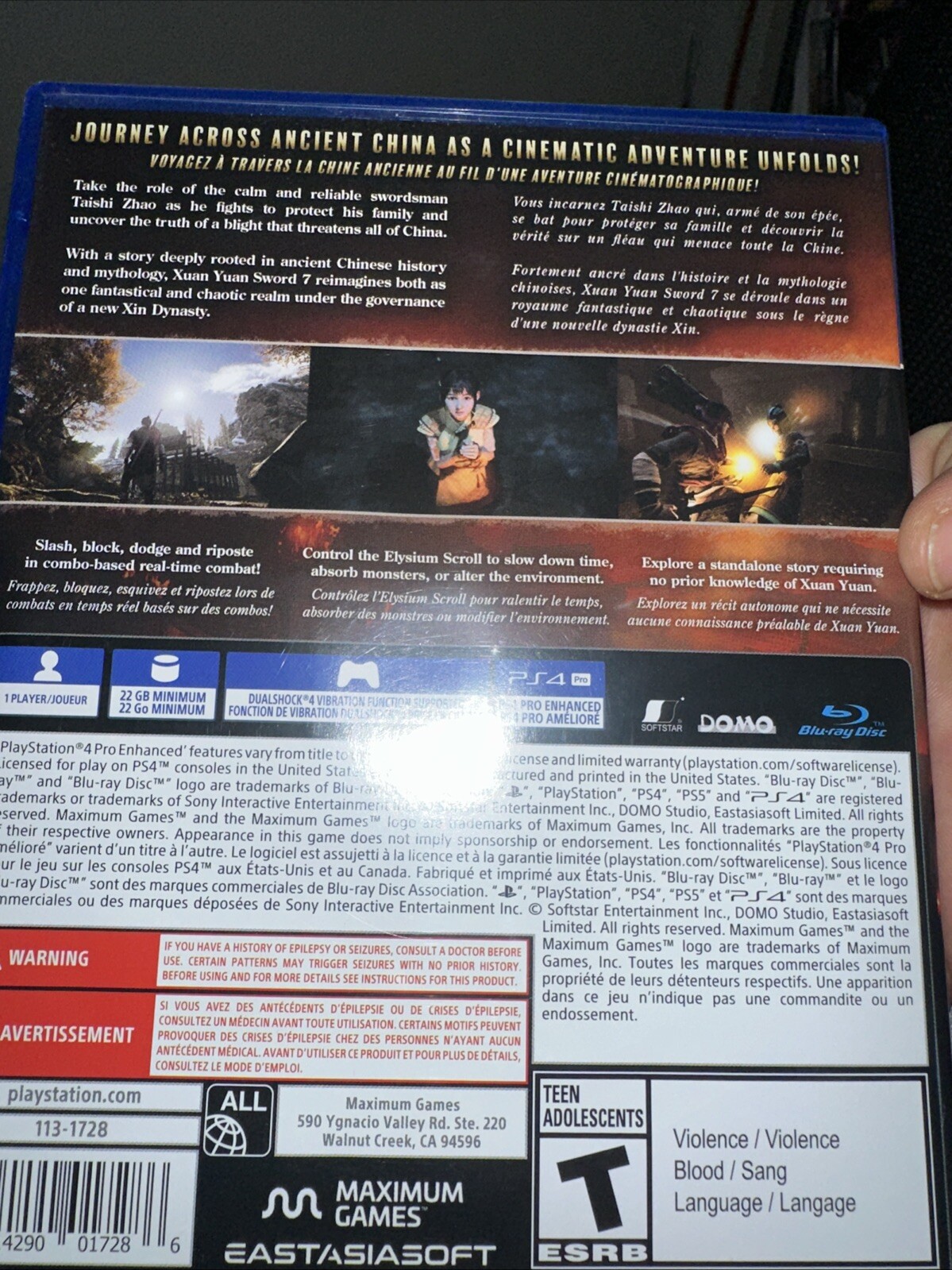 Xuan Yuan Sword 7 – Sony PlayStation 4