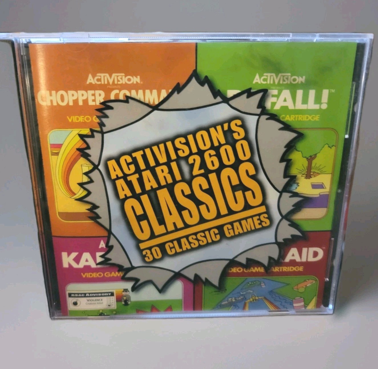 Atari 2600 Classics PC CD-ROM 30 Retro Games Activision Vintage Collection