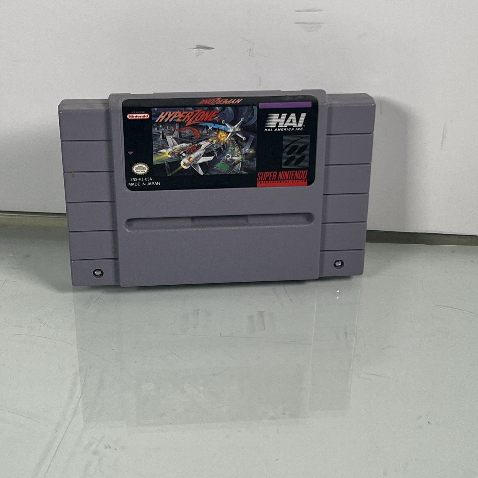 HyperZone (Super Nintendo Entertainment System, SNES, 1991) Authentic Tested