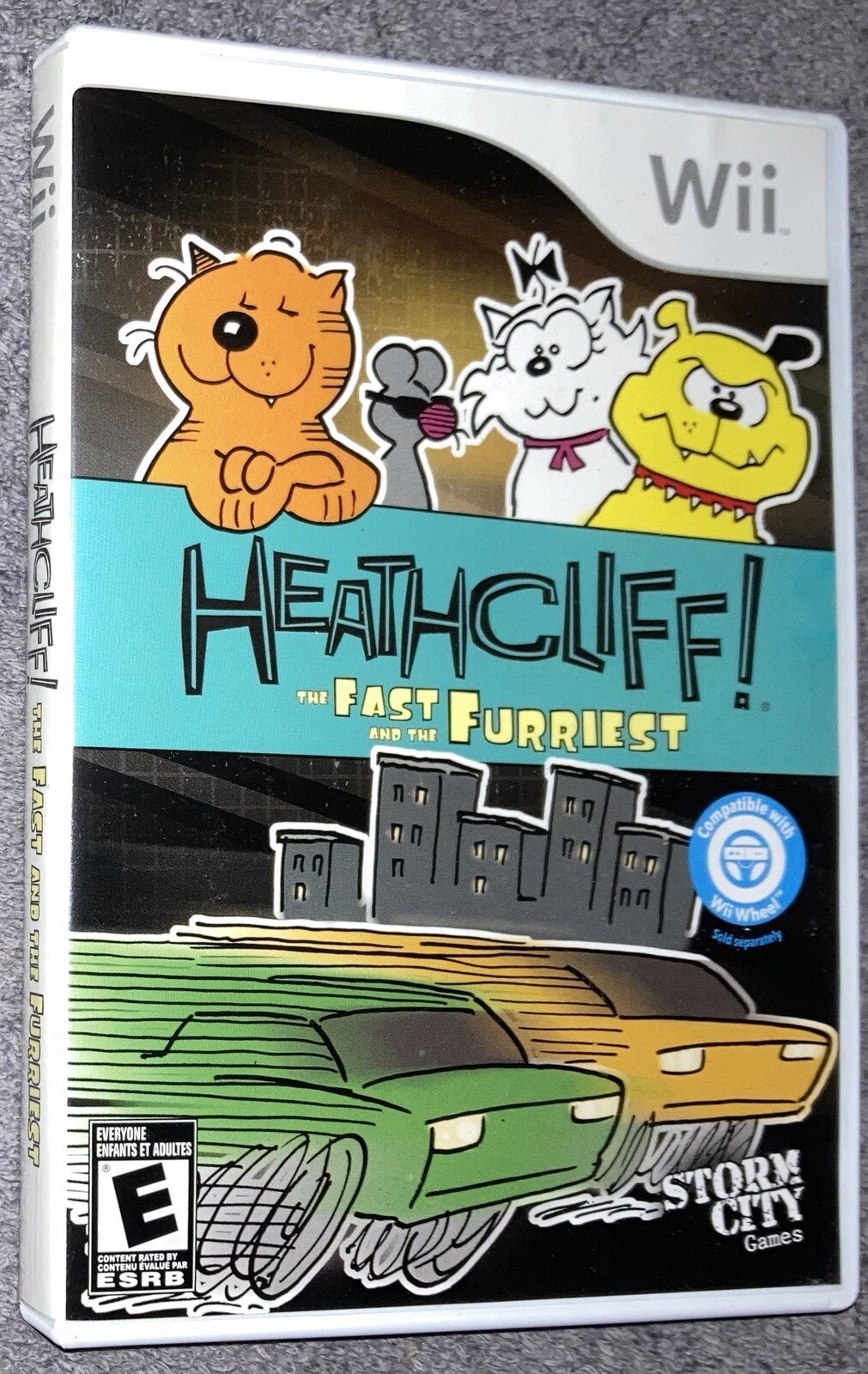 Heathcliff The Fast and the Furriest Nintendo Wii Storm City Games
