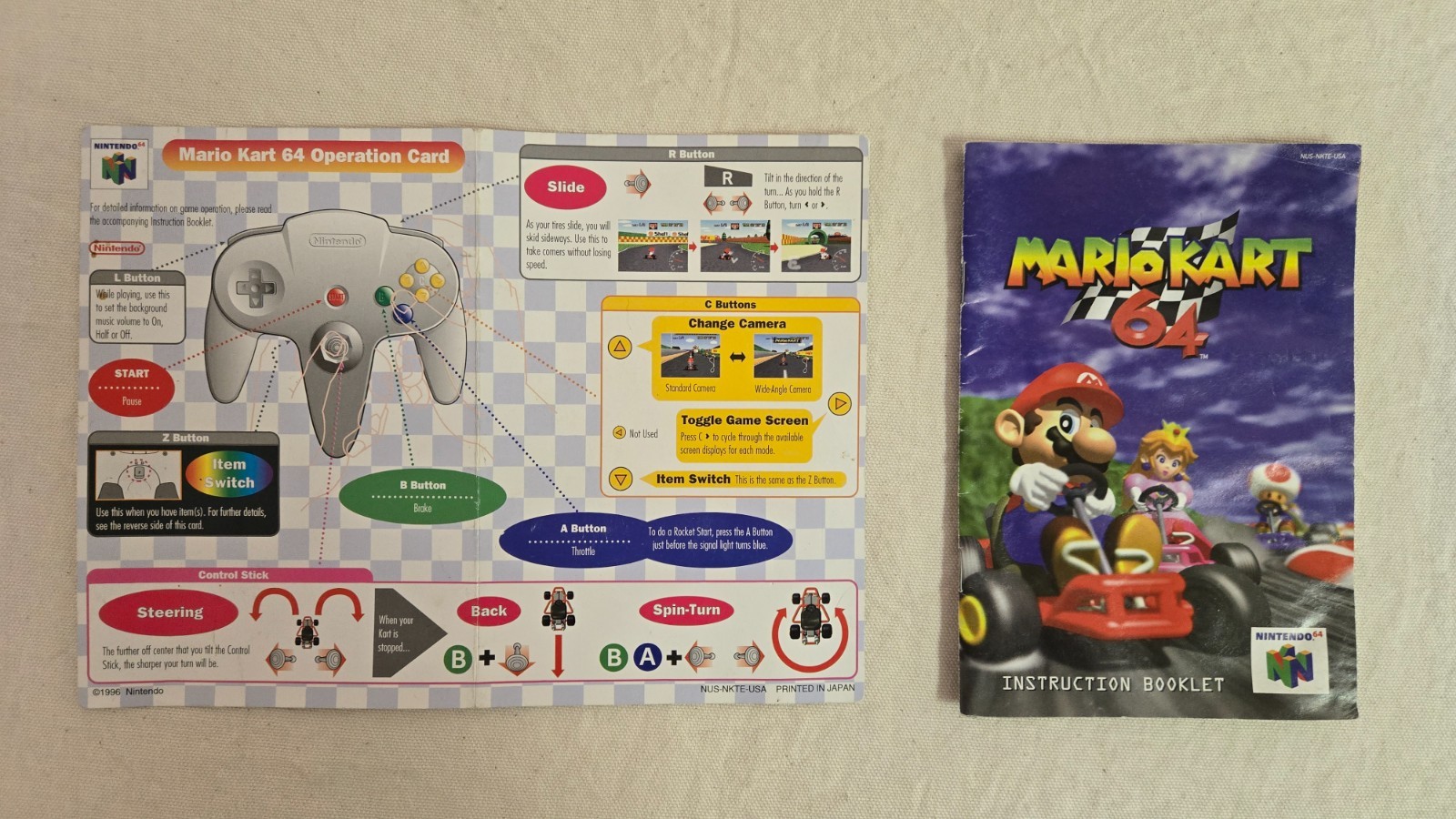 Nintendo 64 Manual Lot – You Pick – ~READ DESCRIPTION~