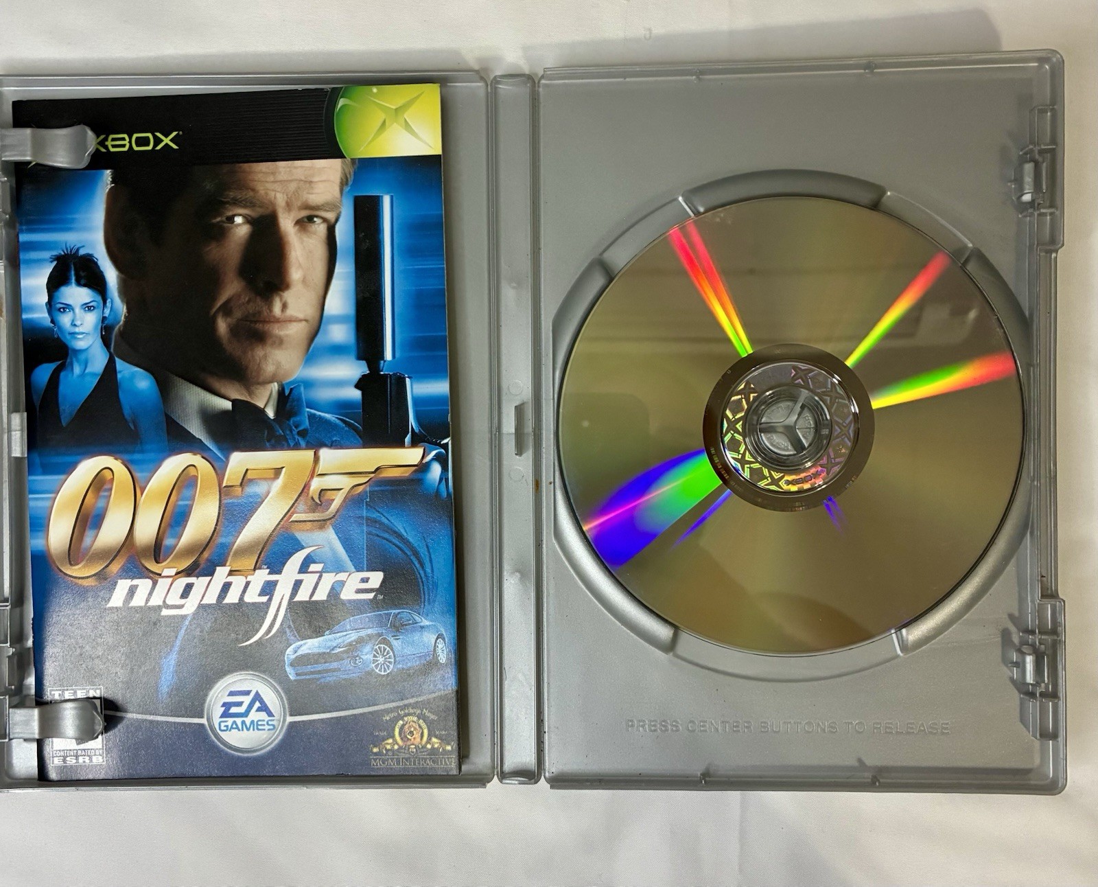 James Bond 007 Nightfire – Original Microsoft Xbox – Complete In Box w/ Manual