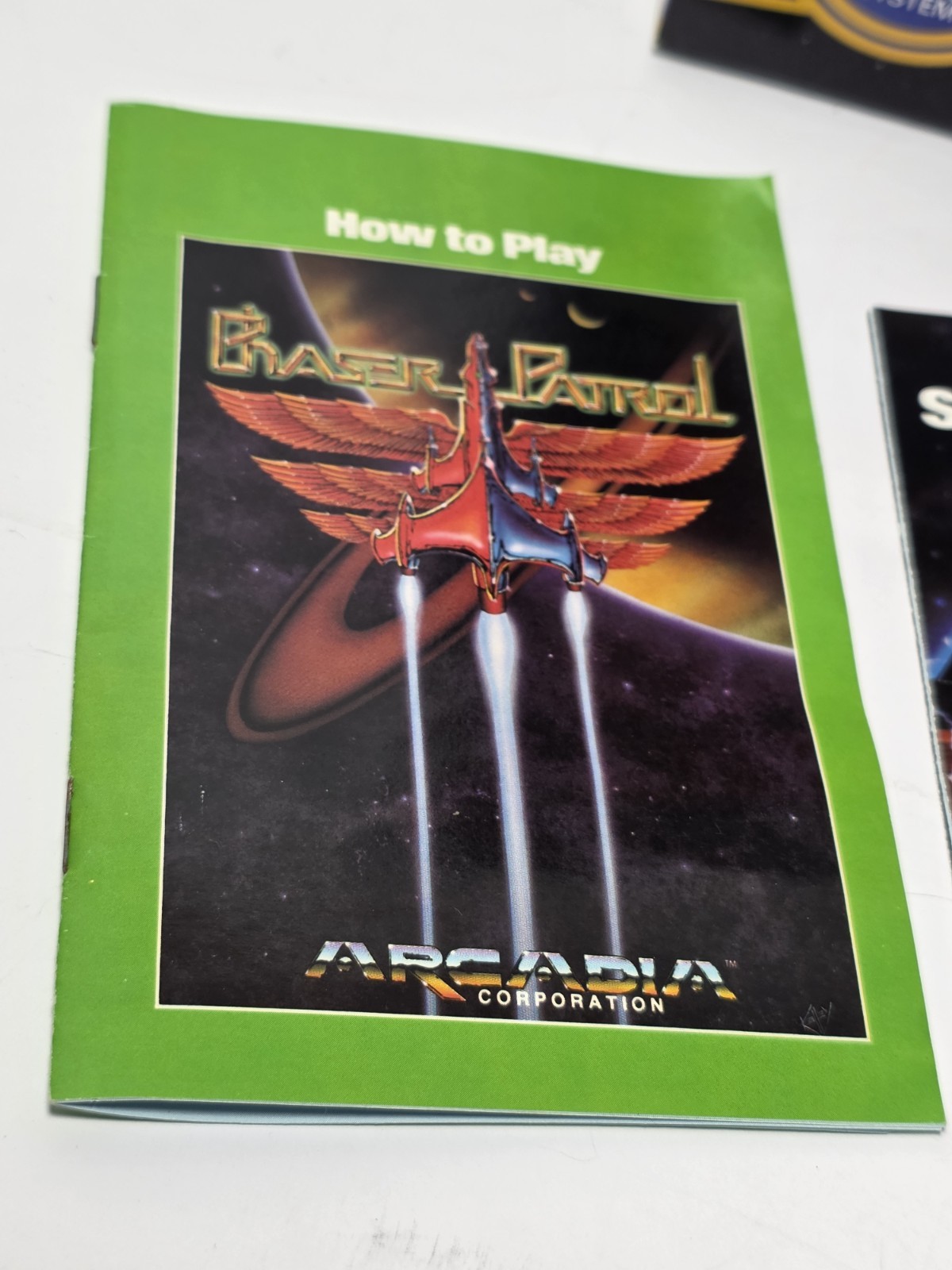 1-7 CIB MINTY Arcadia Starpath Supercharger Games Atari