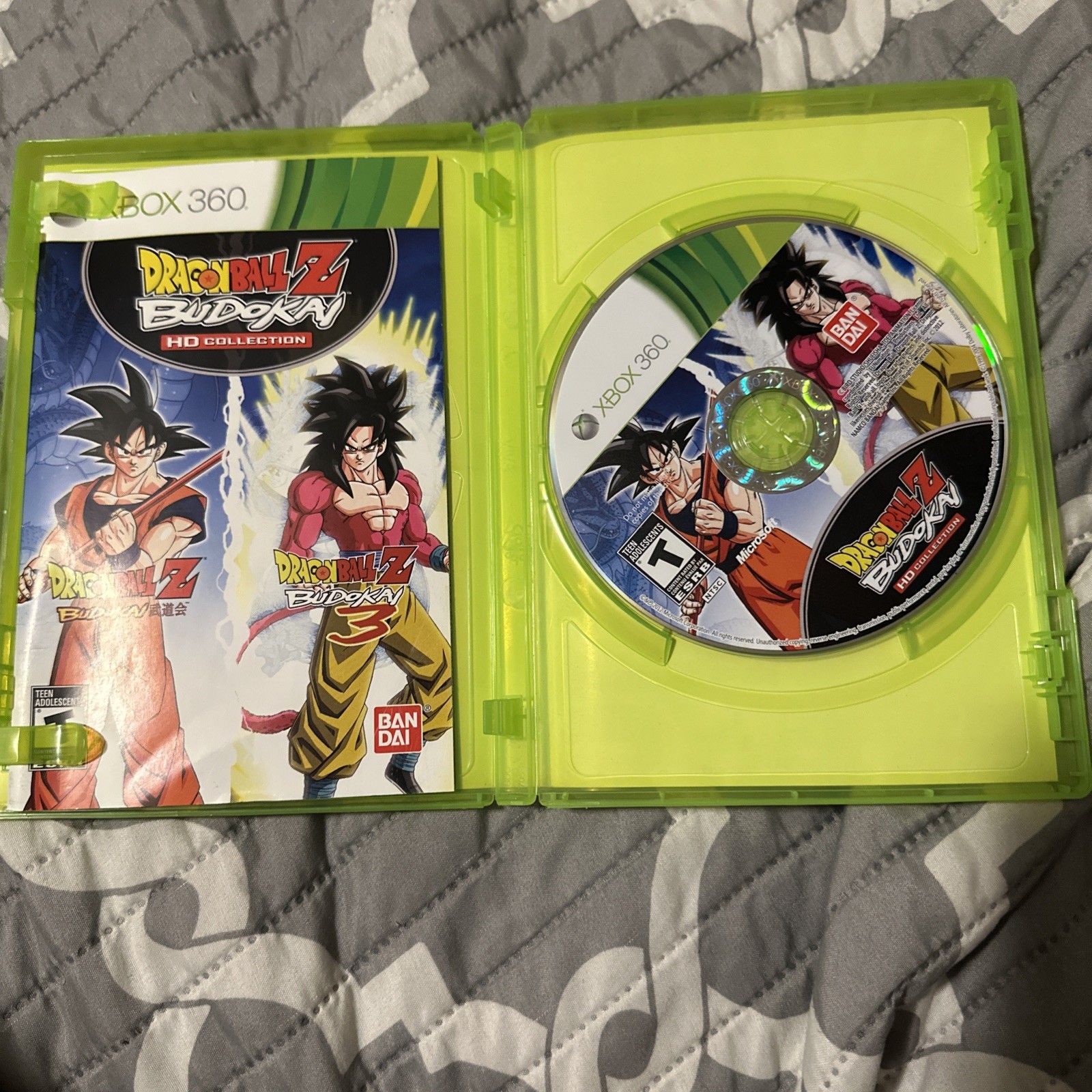 Dragon Ball Z: Budokai HD Collection (Xbox 360, 2012) Complete In GameStop Case