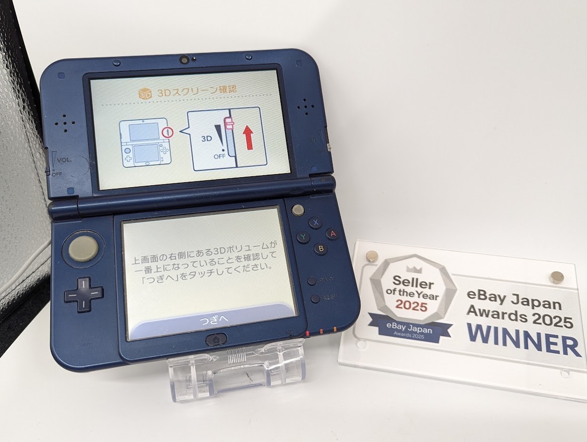 B7113 Nintendo new 3DS LL XL console Metallic Blue Japan fx