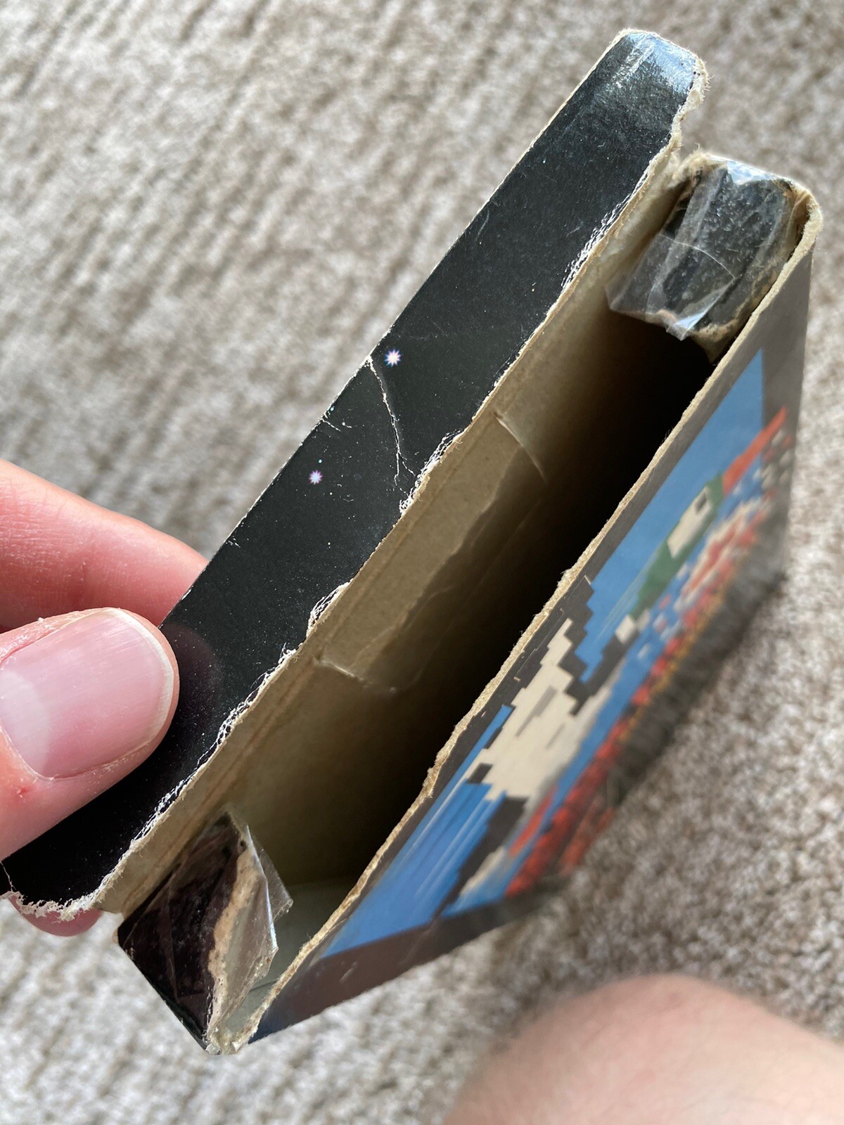 Duck Hunt Nintendo NES (1985) CIB Complete In Box Hangtab Intact Circle 5 Screw