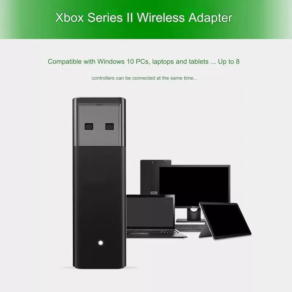 Microsoft Xbox One Wireless Adapter for Windows 10,11 PC/Laptop，2020 Edition