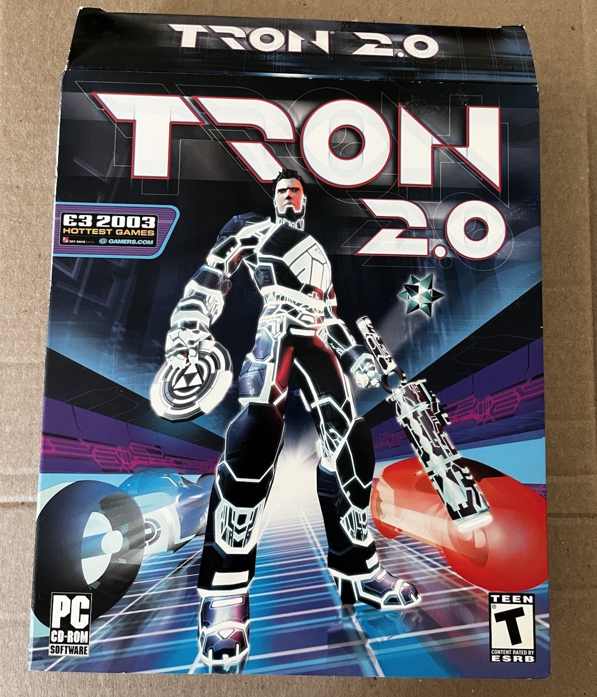 BIG BOX Tron 2.0 (PC, 2003) PC CD-ROM Game 2003