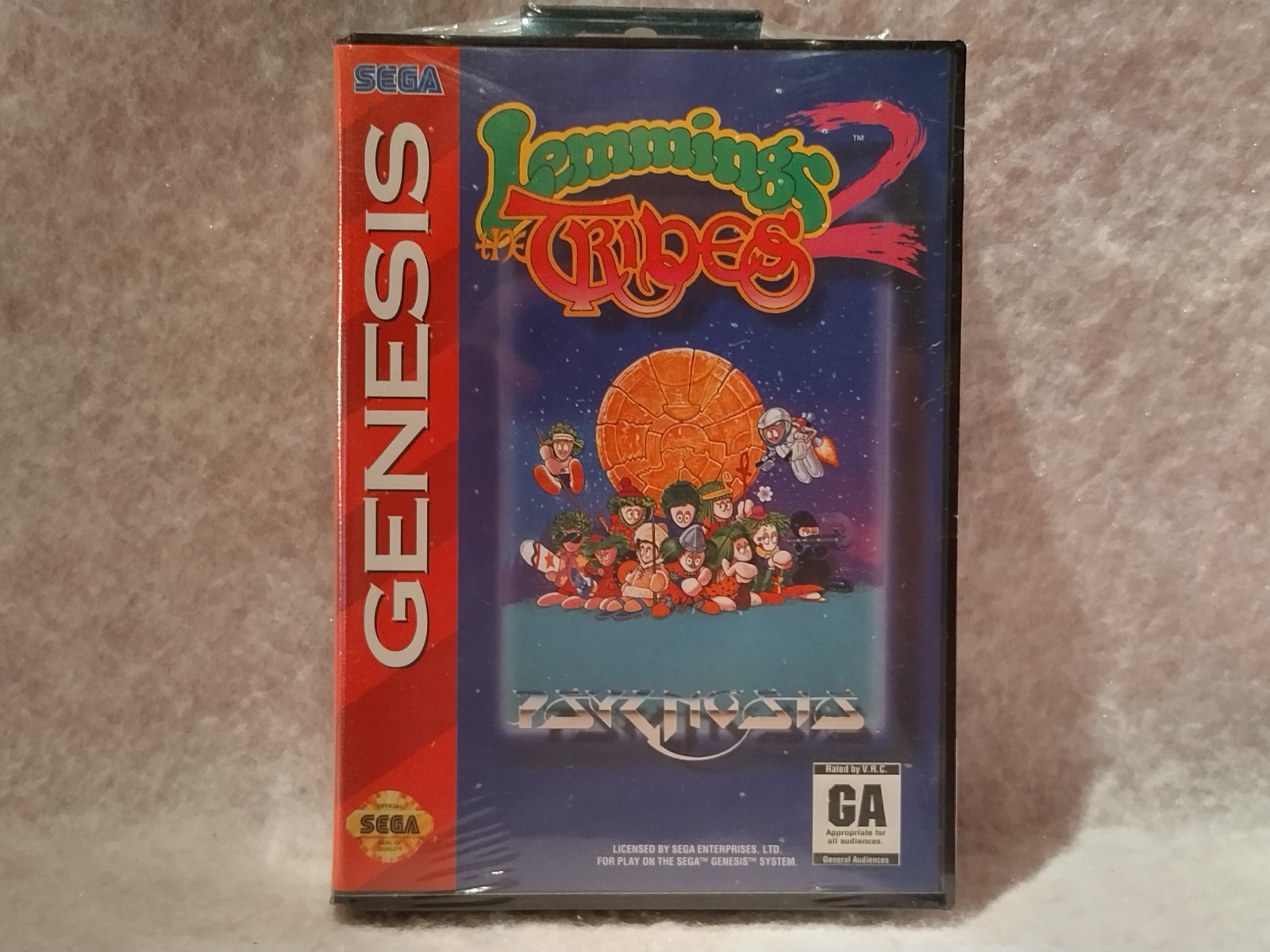 *New* Lemmings 2: The Tribes (Sega Genesis, 1994) Mint Condition! Factory Sealed