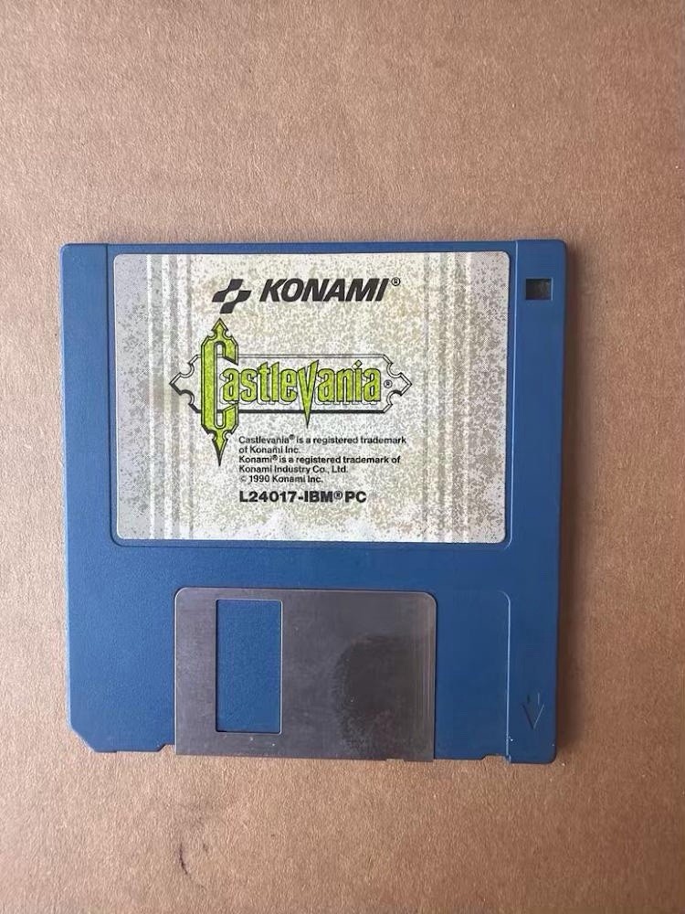 RARE Castlevania (Commodore Amiga, 1990) Game only