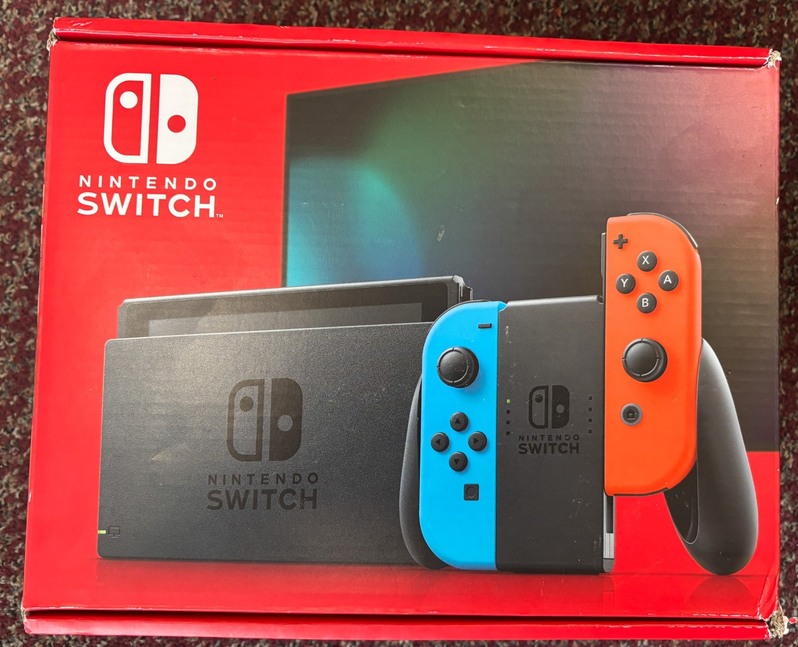 Nintendo Switch 32GB Handheld Console – Neon Red/Neon Blue