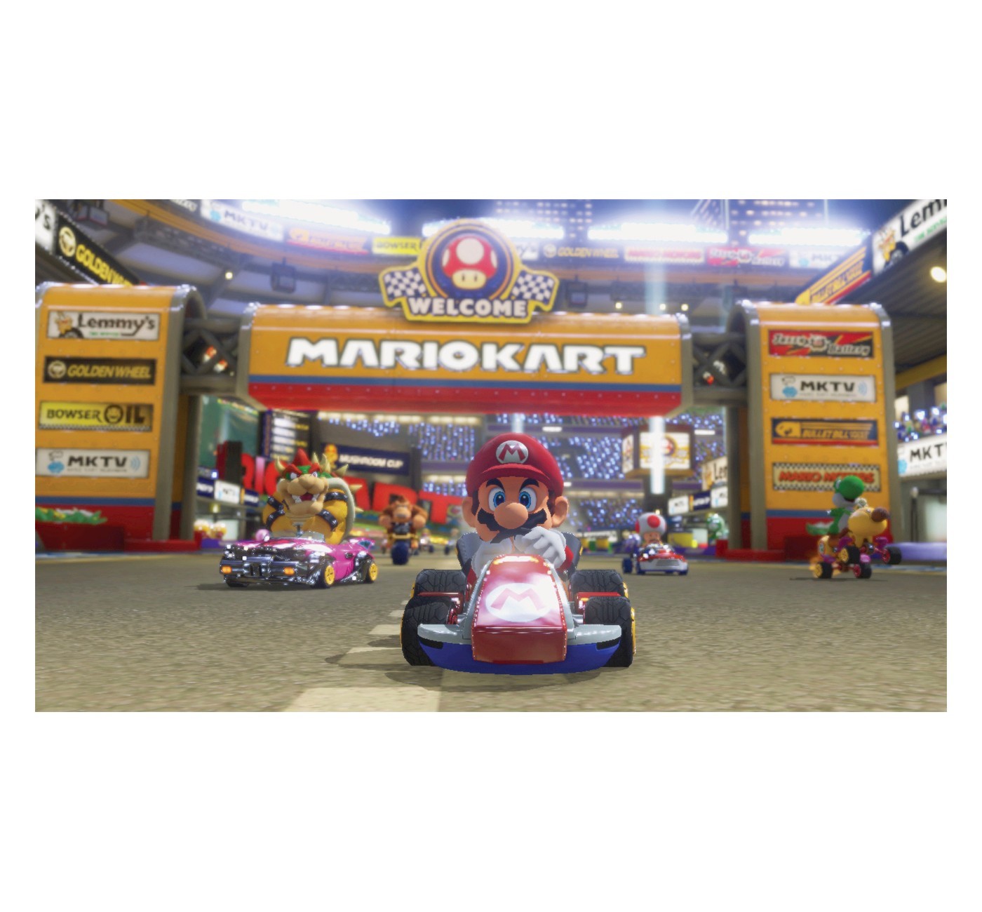 Nintendo Wii U Console 32GB Mario Kart 8 Deluxe BUNDLE SET Game System WiiU