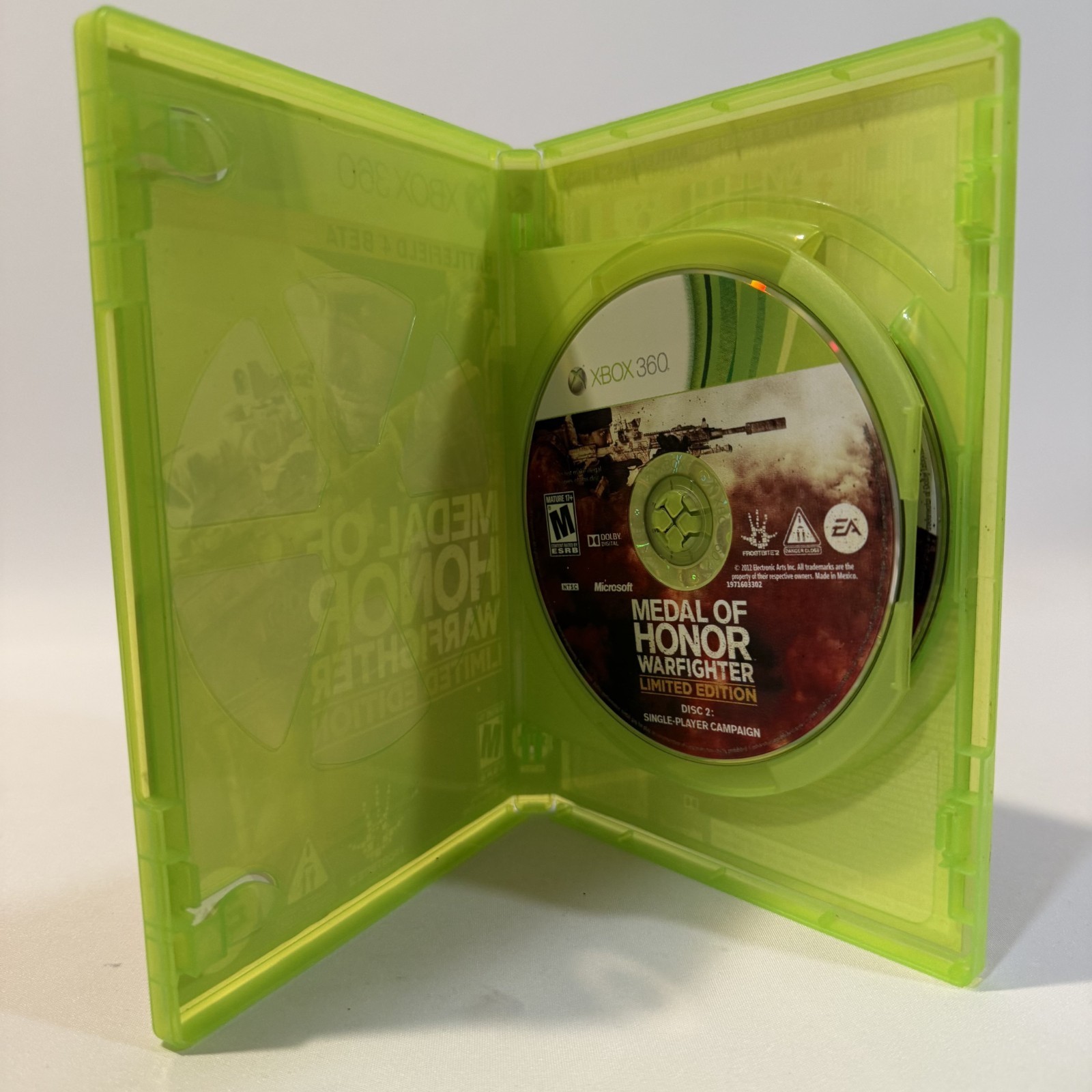 Medal of Honor Warfighter Limited Edition Microsoft Xbox 360 FPS Shooter Game