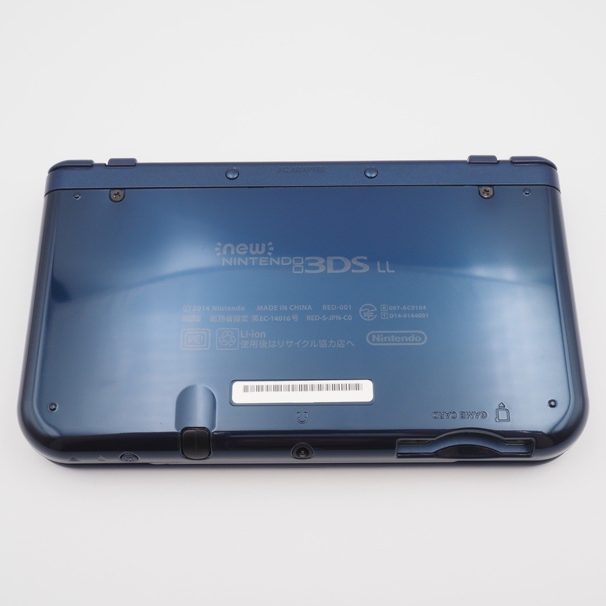 [EXC] New Nintendo 3DS XL LL Metallic Blue Console Tested w/Box