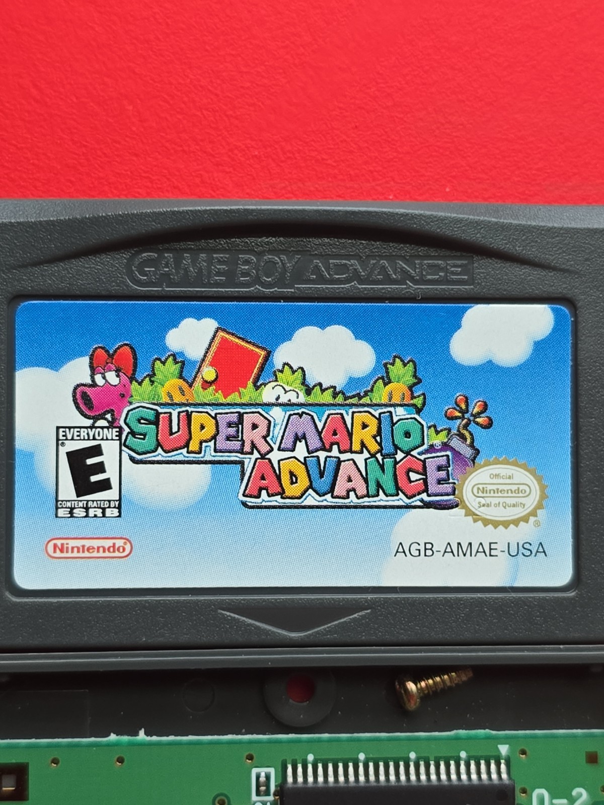 GBA Super Mario Advance Nintendo Game Boy Advance Authentic Saves