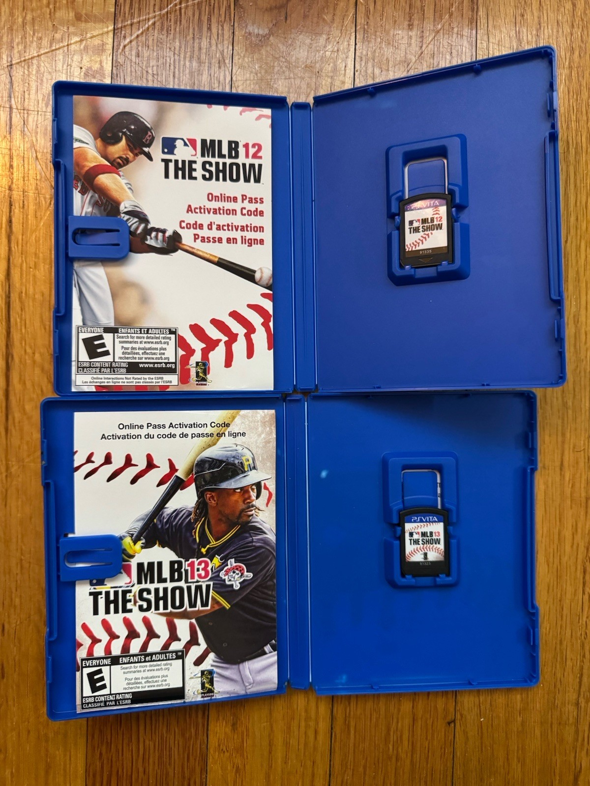 MLB 12 + 13: The Show Bundle / Lot – Canadian Cover Variants Playstation PS VITA