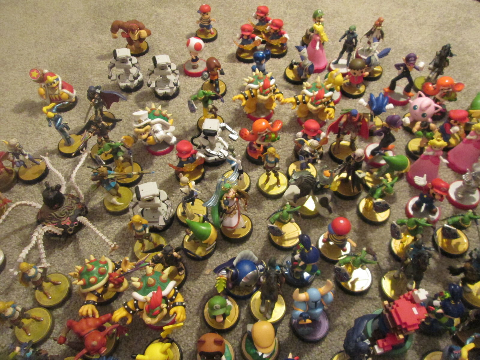 AMIIBO SUPER SMASH BROS MARIO ZELDA POKEMON KIRBY LOT NINTENDO WII U 3DS SWITCH