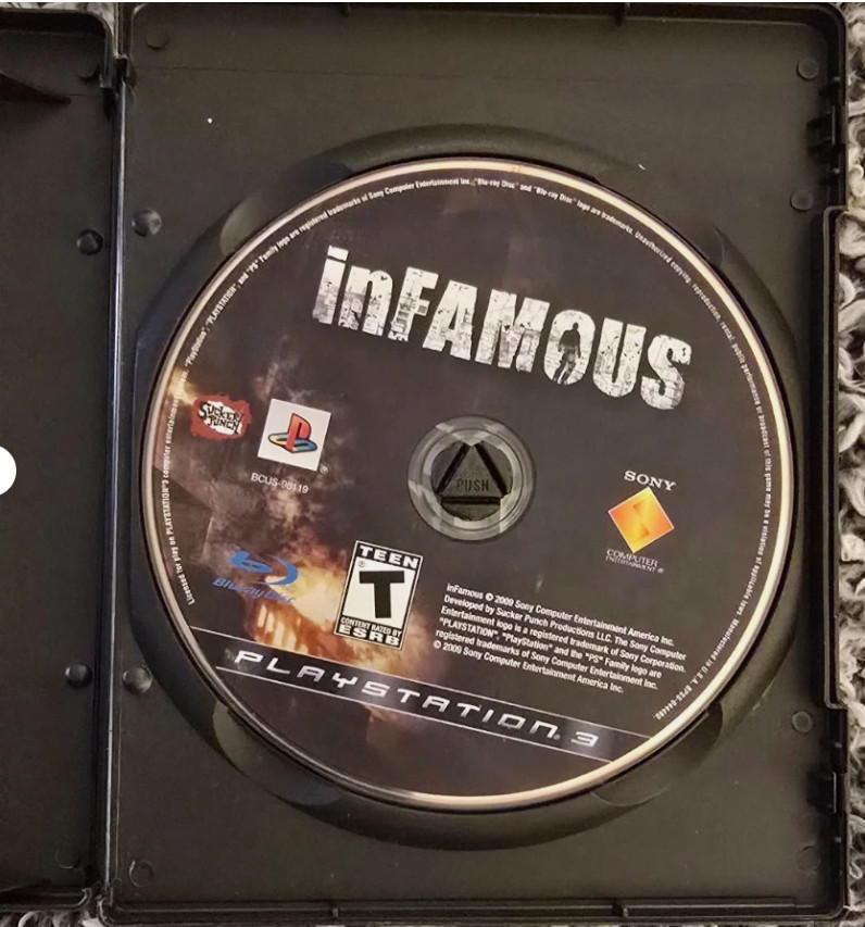 PS3 7 Game Lot inFamous Mass Effect 3 Watch Dogs Dishonored Tomb Raider MK vs DC