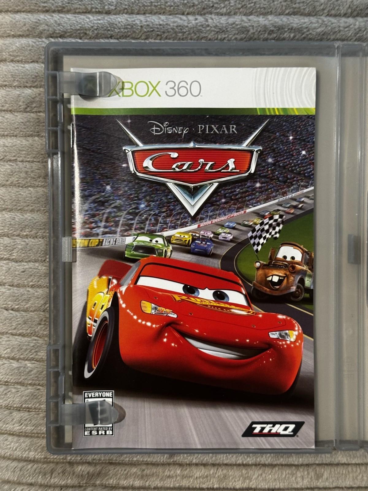 Disney Cars Xbox 360 CIB Complete Family Hits Case Manual Disc