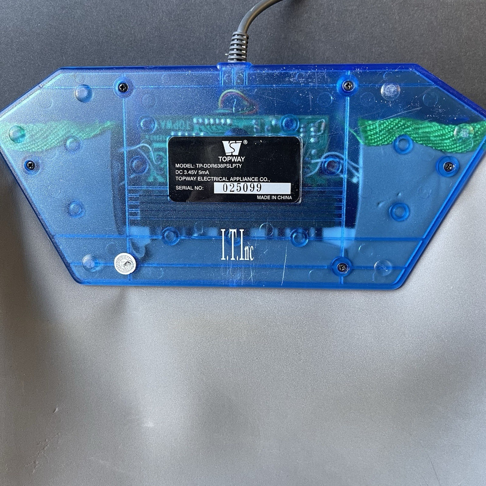 Dance Revolution DDR Pad for PlayStation PS1 PS2 Stay Cool Wired Game Mat in Box