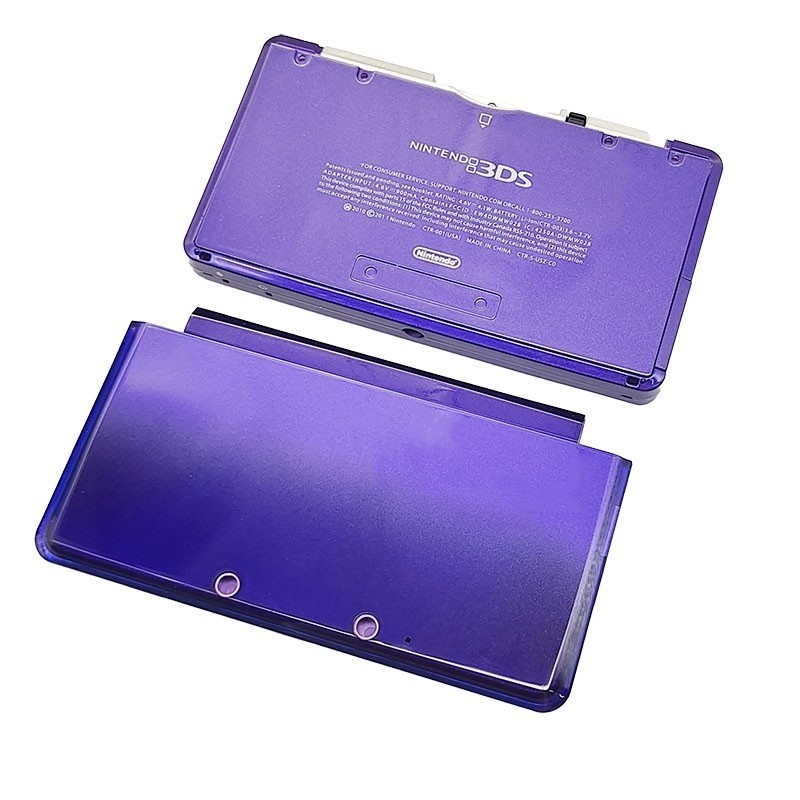 Replacement for Nintendo 3DS Shell Cover Top and Bottom Housing Case Red White