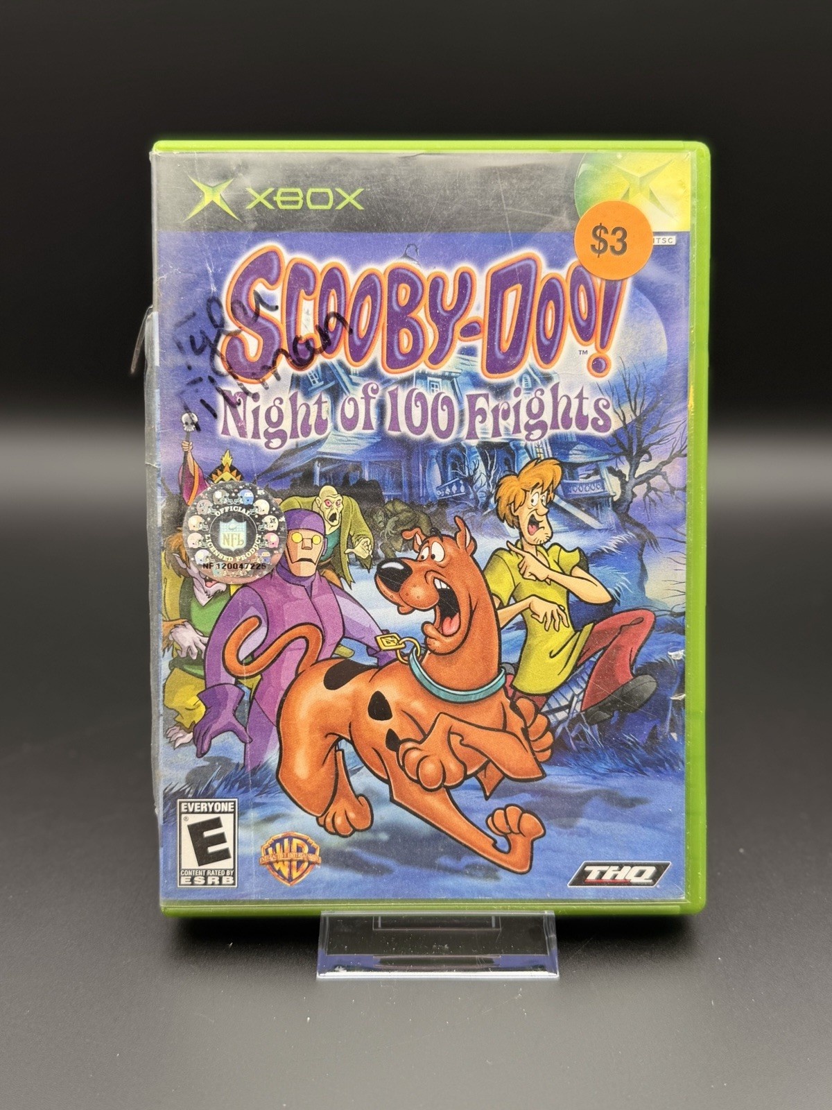Scooby Doo Night of 100 Frights Xbox Complete CIB-TESTED-FAST SHIPPING!