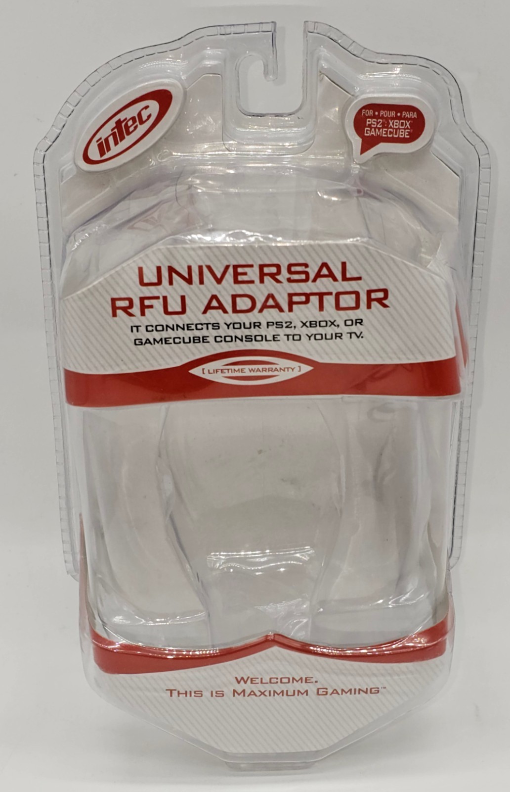Intec Universal RFU Adapter Connects PS2 XBOX Gamecube Console to TV – [NOB]