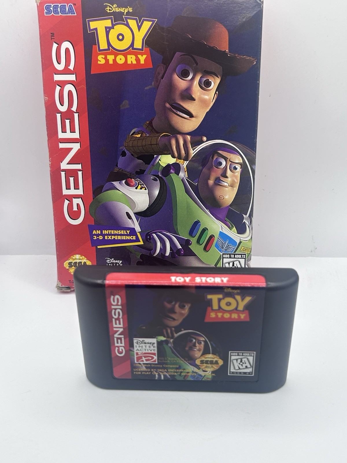 Disney Interactive Disney’s Toy Story (Sega Genesis) Boxed w/ Box, 1996 NTSC-U/C