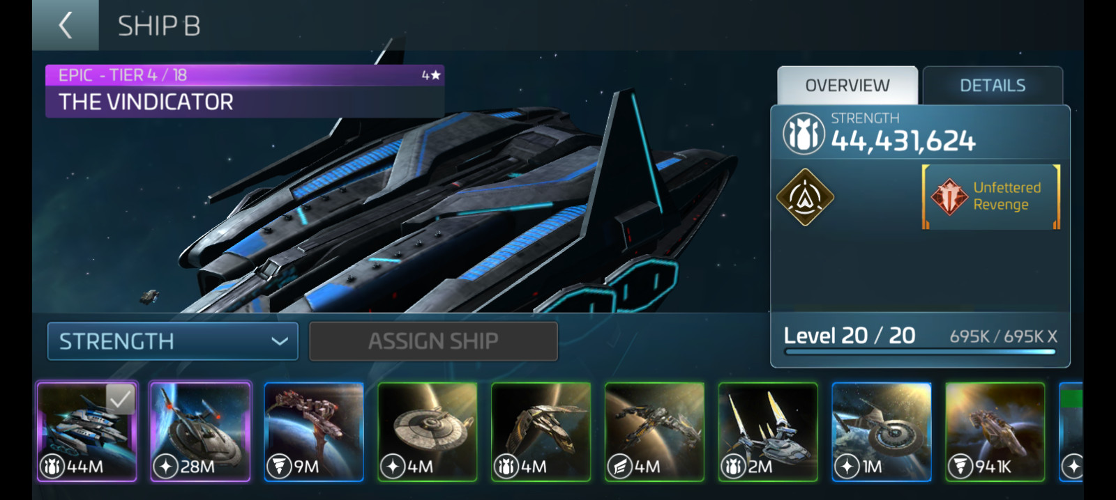 Star Trek Fleet Command stfc 85m pwr 50ops IOS/andrd US server