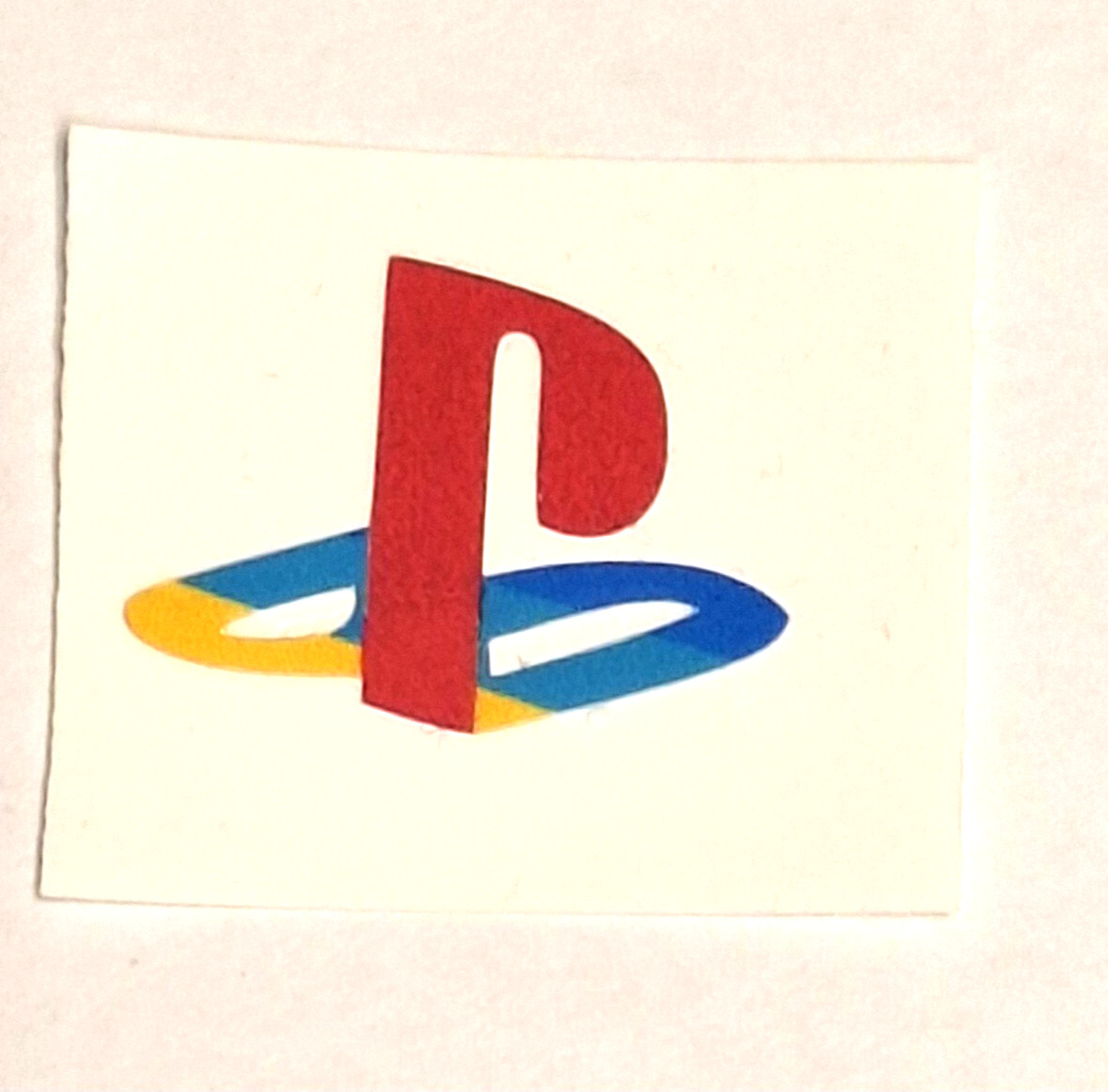 PlayStation PS5 Console RETRO Classic Logo (Sticker ONLY) Custom